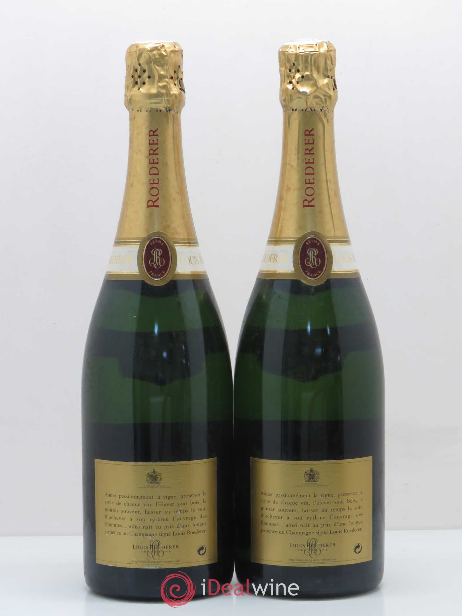 Blanc de Blancs Brut Louis Roederer 1997 - Lot de 2 bouteilles - 1