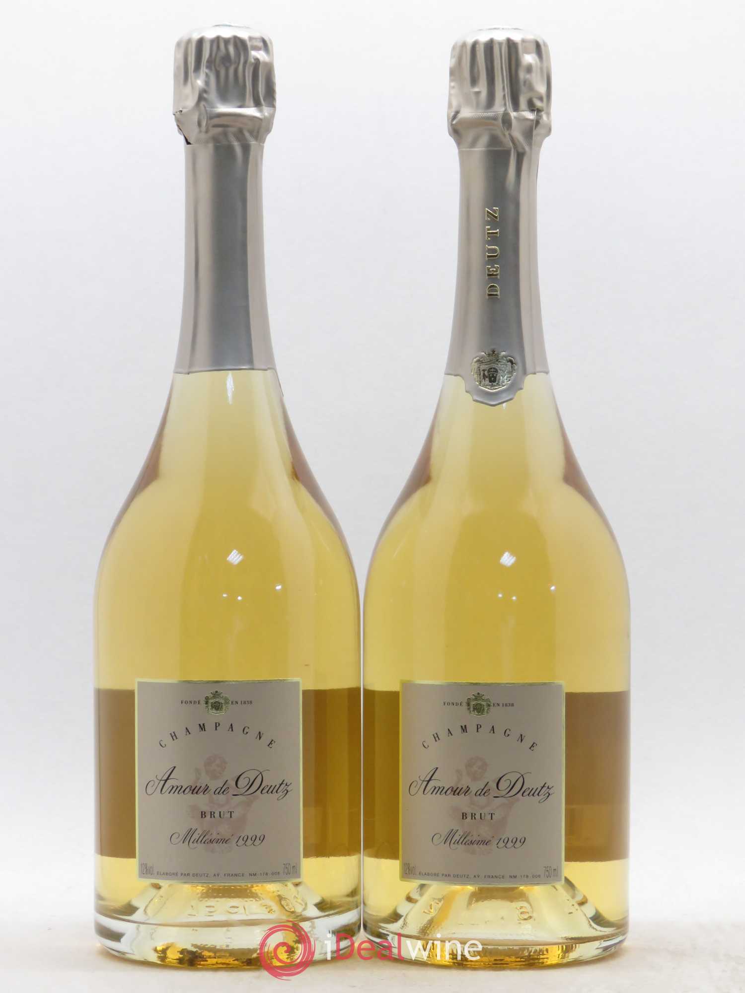 Amour de Deutz Brut Deutz 1999 - Lot de 2 bouteilles - 0