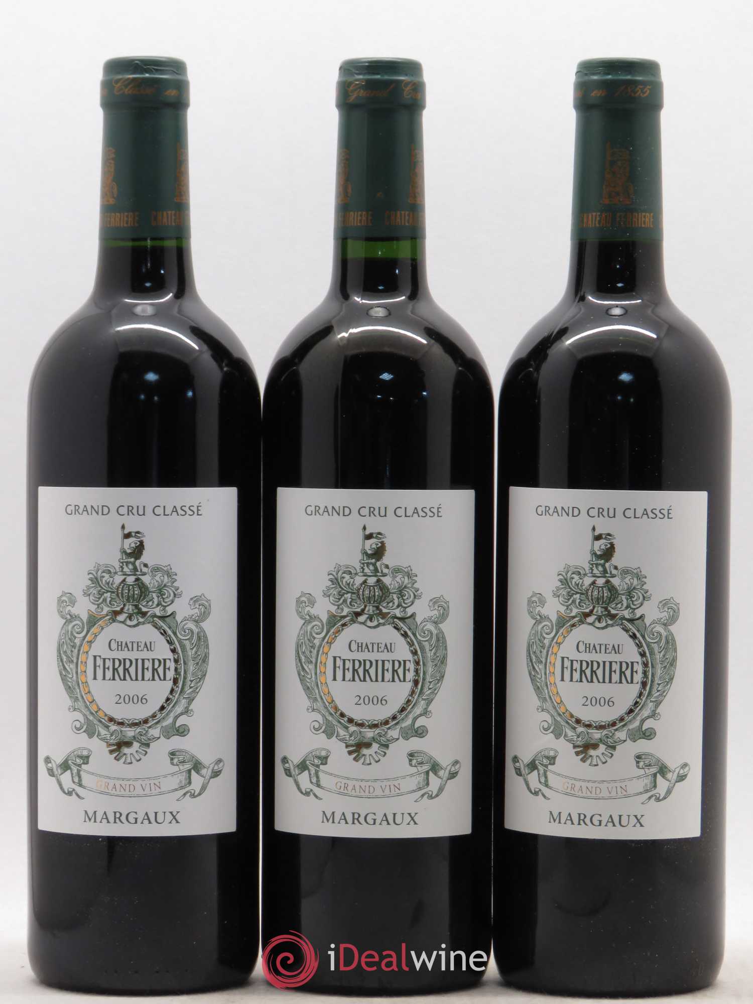 Château Ferrière 3ème Grand Cru Classé 2006 - Lot de 6 bouteilles - 1