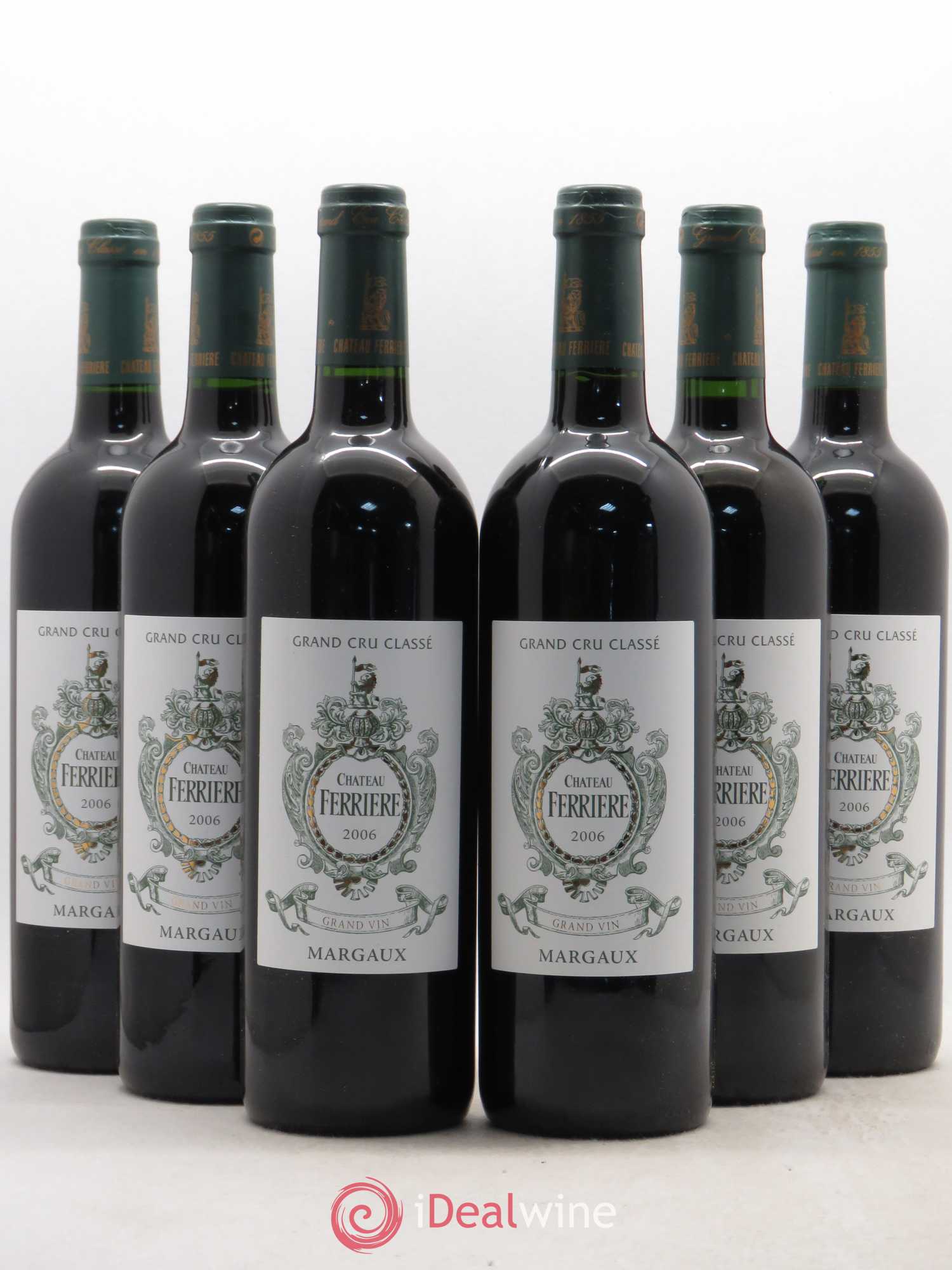 Château Ferrière 3ème Grand Cru Classé 2006 - Lot de 6 bouteilles - 0