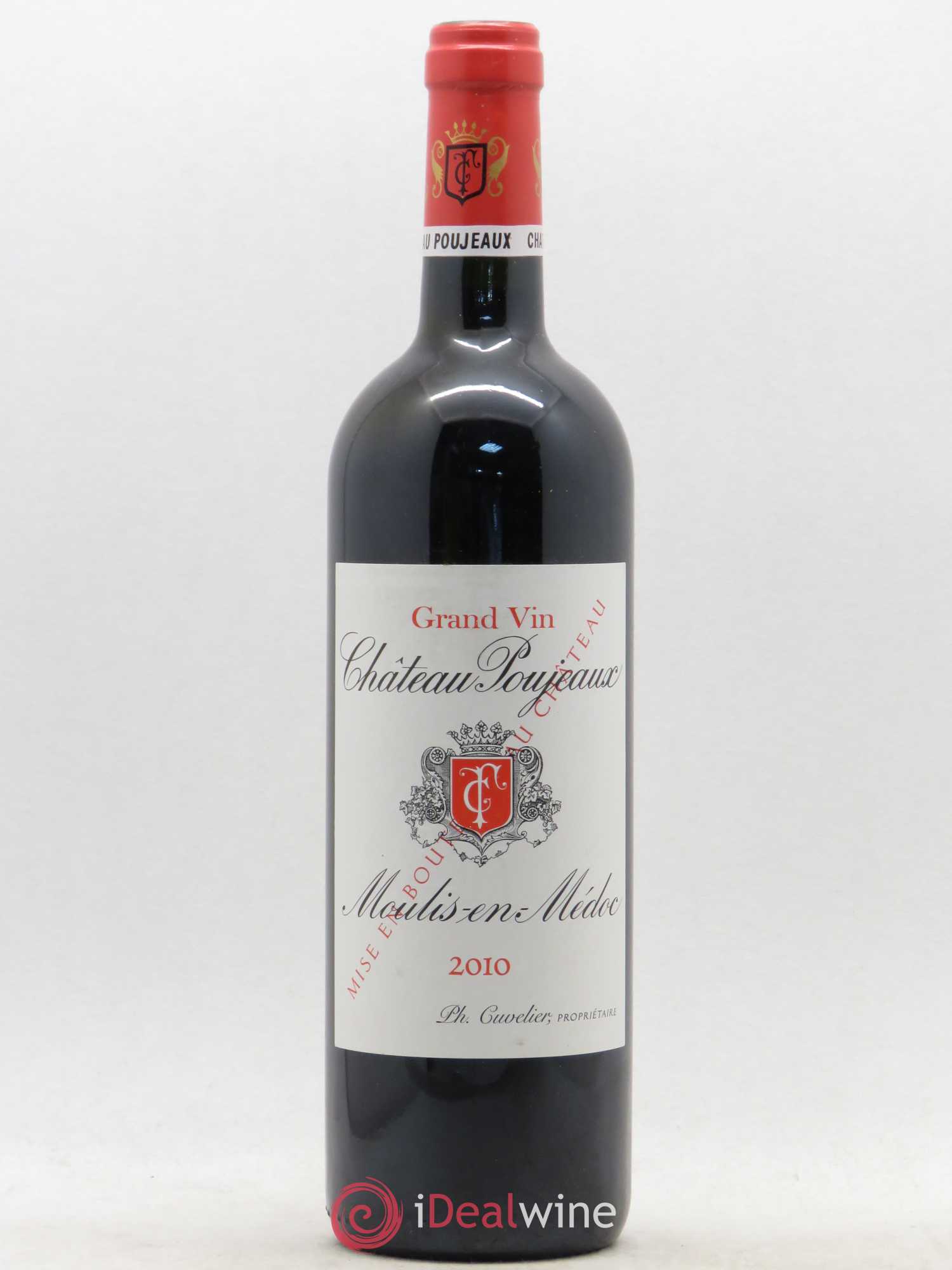 Château Poujeaux 2010 - Lot de 1 bouteille - 0