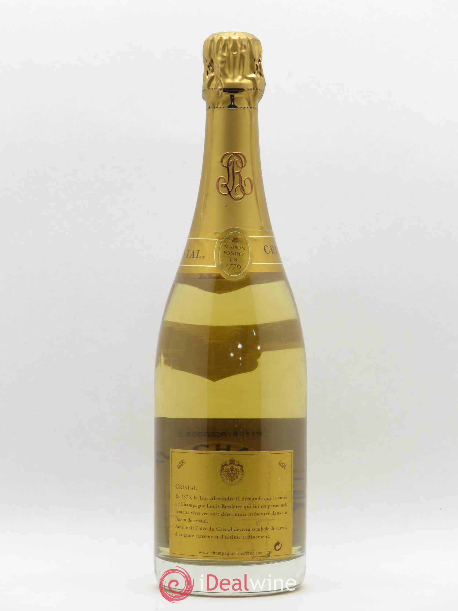 Cristal Louis Roederer 1999 - Lot of 1 bottle - 1
