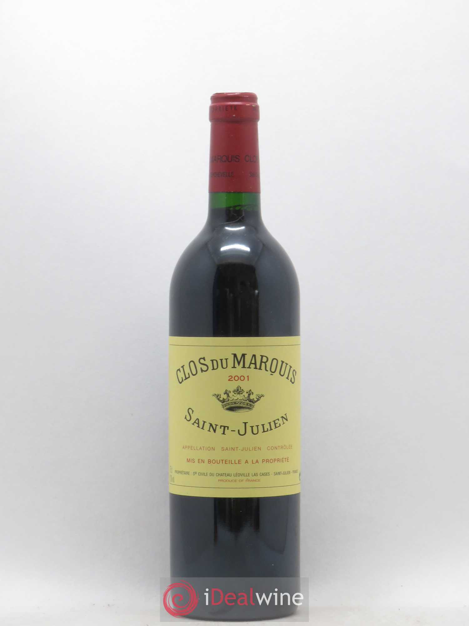 Clos du Marquis 2001 - Lot de 1 bouteille - 0