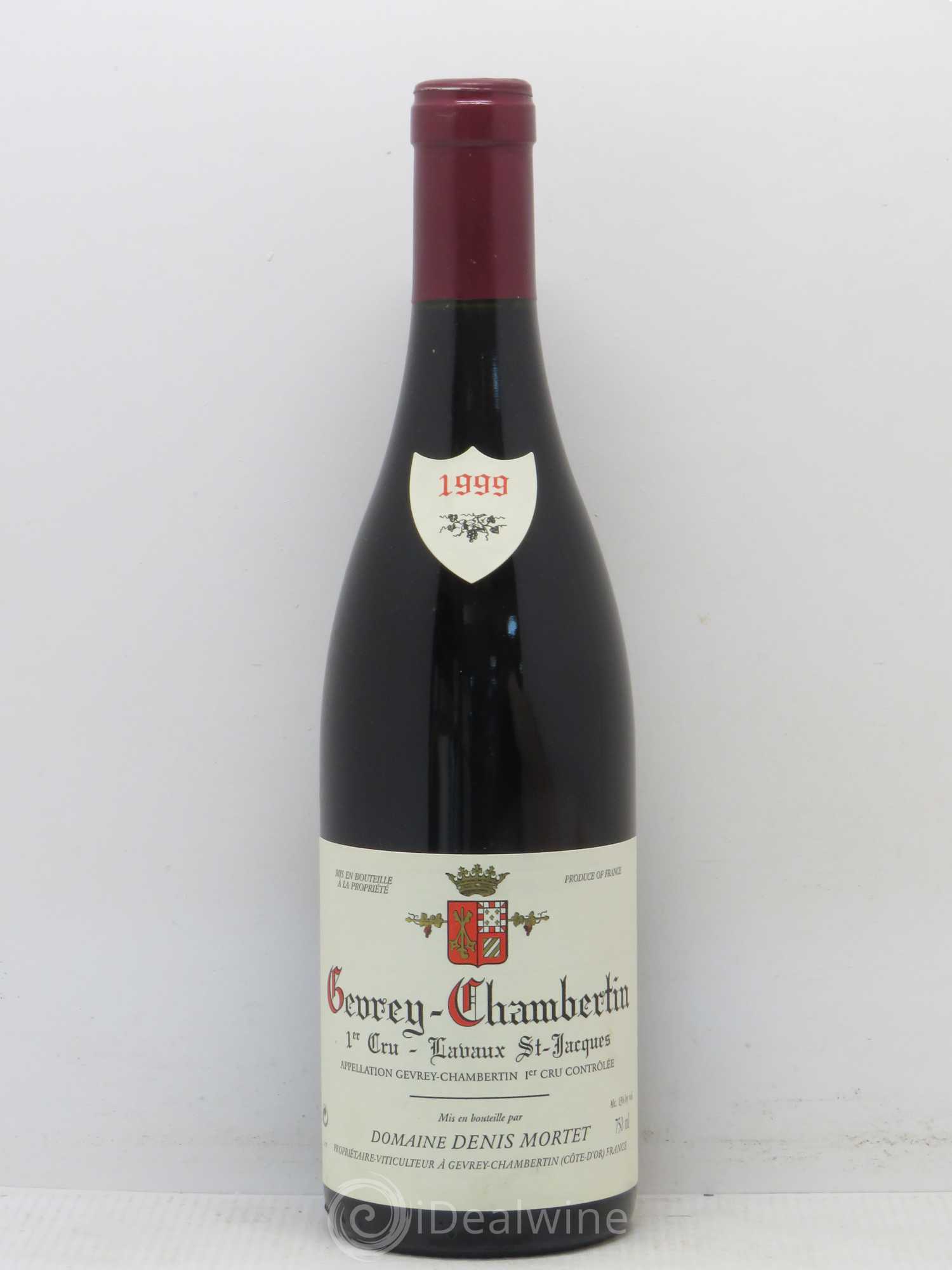 Gevrey-Chambertin 1er Cru Lavaux Saint Jacques Denis Mortet (Domaine) 1999 - Lotto di 1 bottiglia - 0