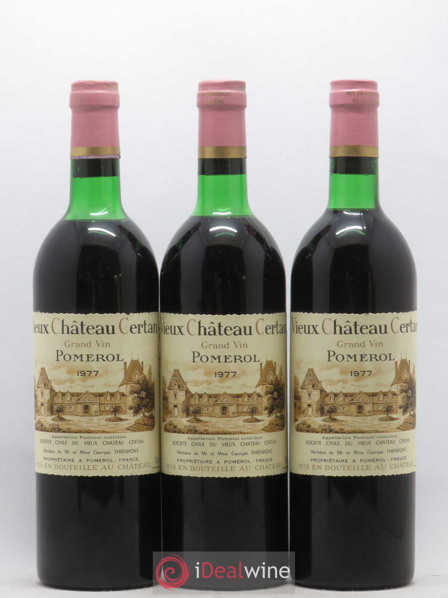 Vieux Château Certan 1977 - Lot de 6 bouteilles - 2
