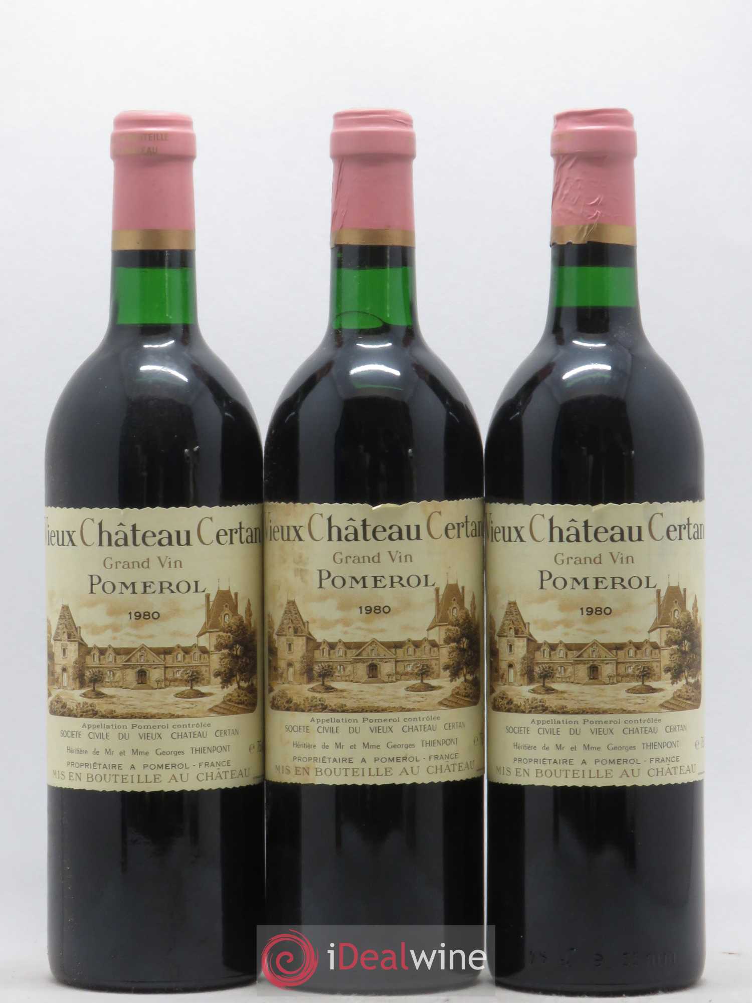Vieux Château Certan 1980 - Lot de 6 bouteilles - 1
