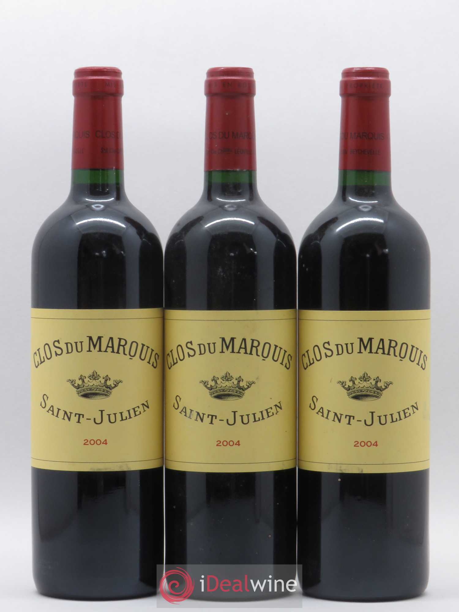 Clos du Marquis 2004 - Lot de 3 bouteilles - 0