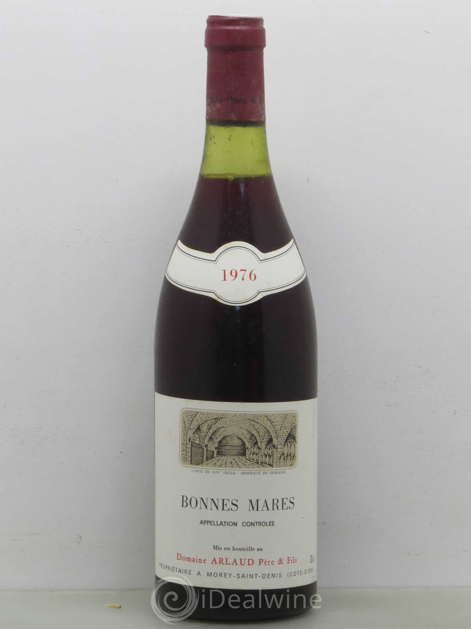 Bonnes-Mares Grand Cru Arlaud 1976 - Lot de 1 bouteille - 0