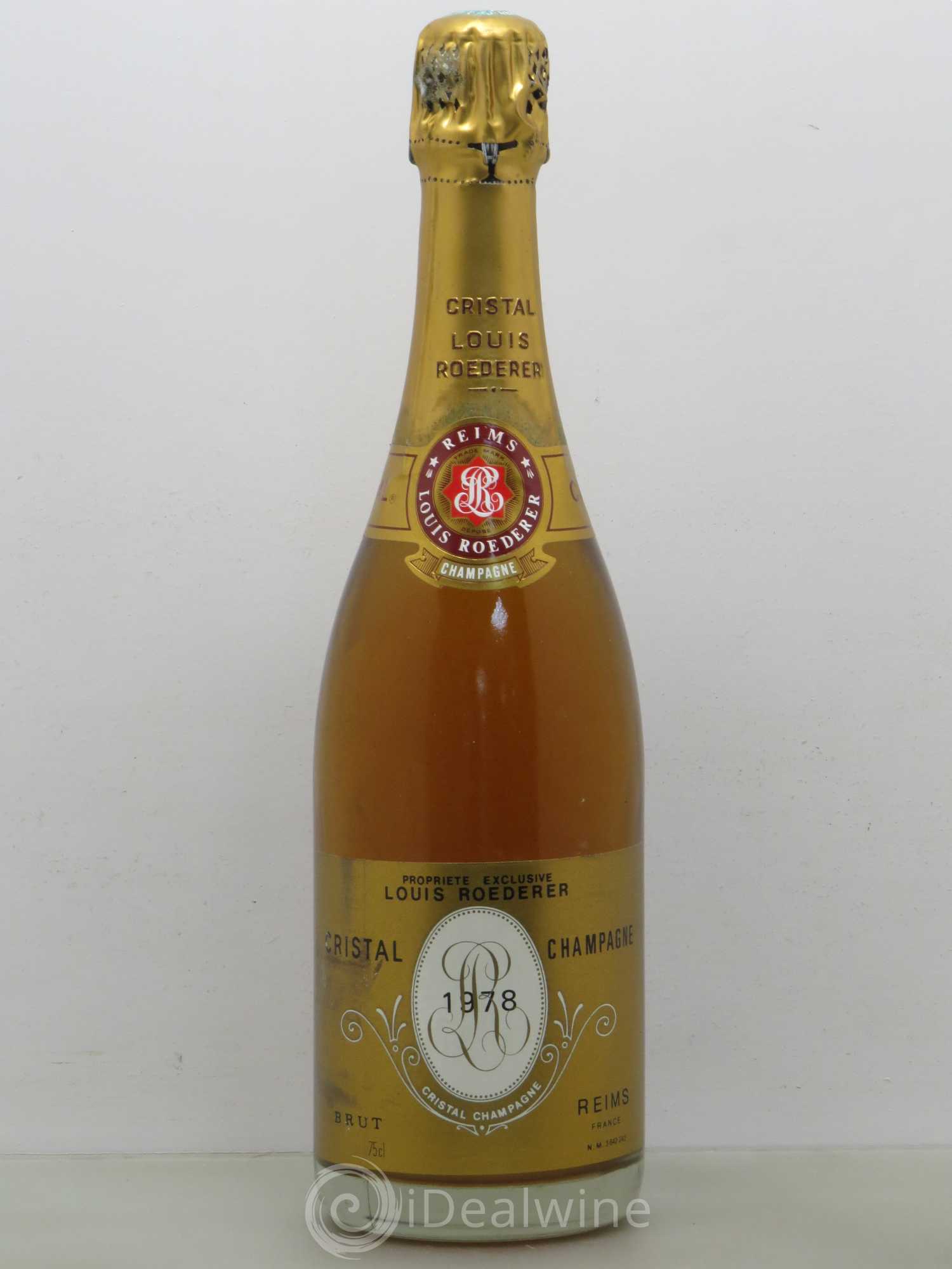 Cristal Louis Roederer 1978 - Lot de 1 bouteille - 0