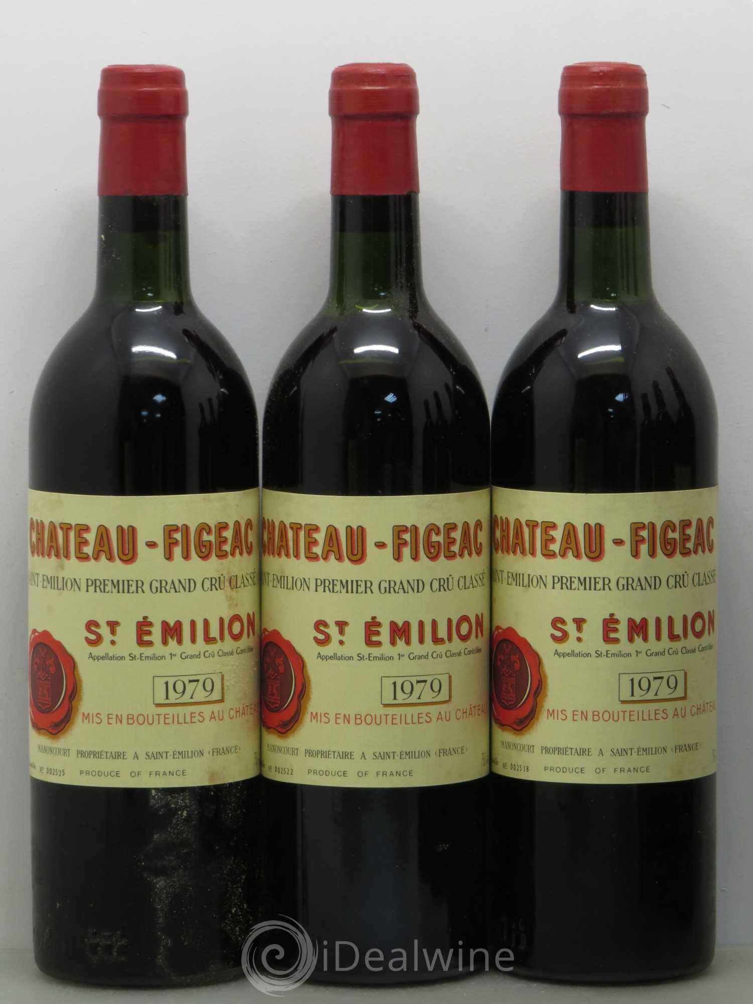 Château Figeac 1er Grand Cru Classé A 1979 - Lot de 11 bouteilles - 2