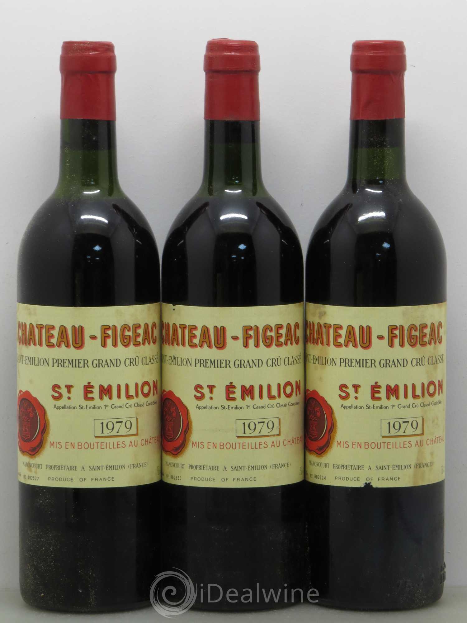 Château Figeac 1er Grand Cru Classé A 1979 - Lot de 11 bouteilles - 3
