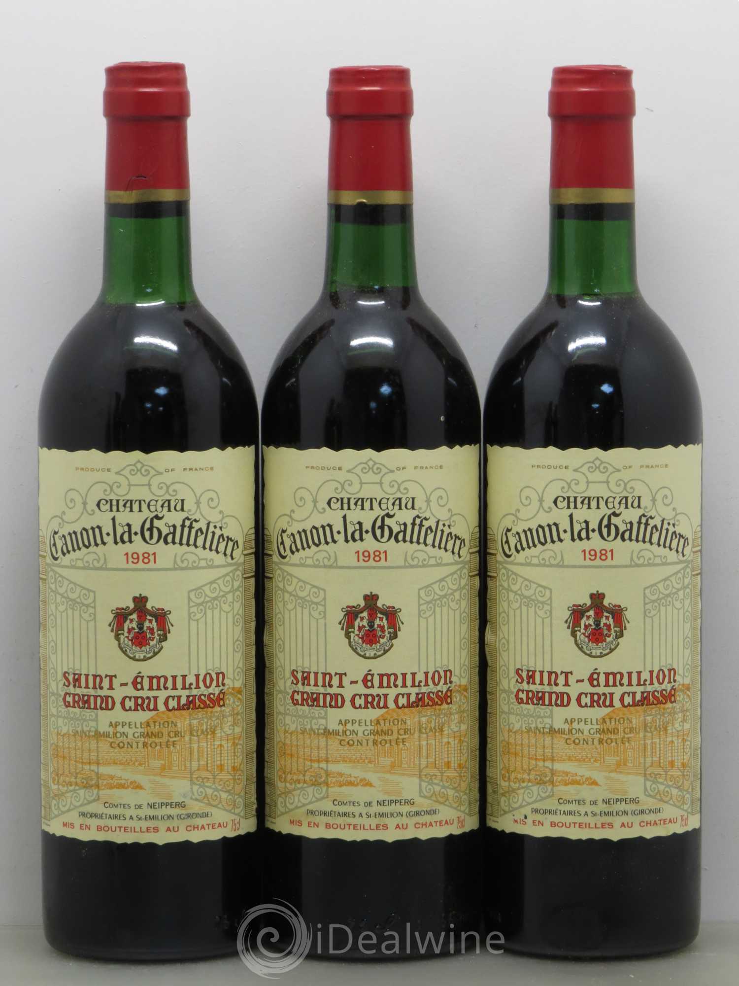 Château Canon la Gaffelière 1er Grand Cru Classé B 1981 - Lot de 6 bouteilles - 2