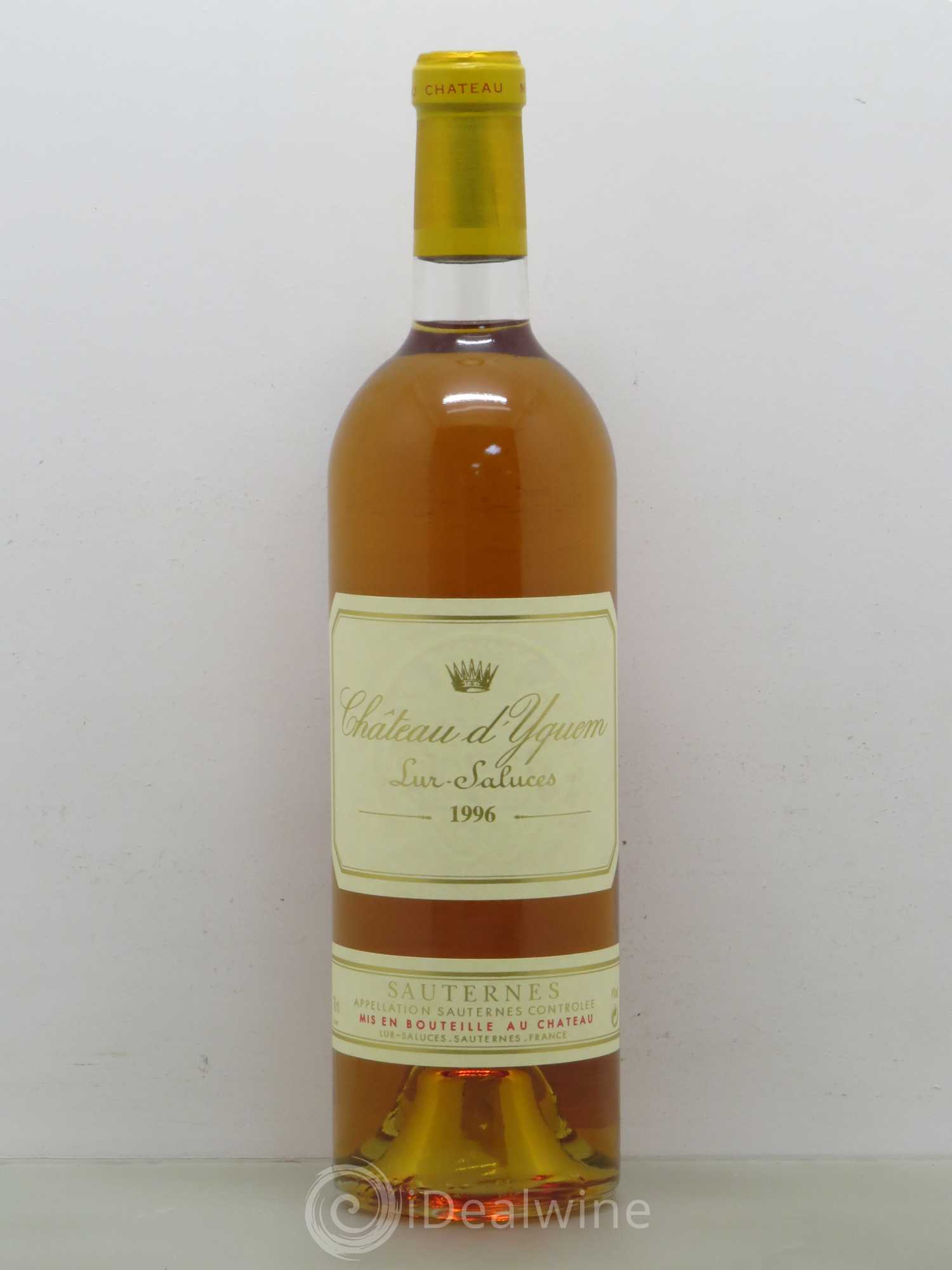 Château d' Yquem 1er Cru Classé Supérieur 1996 - Lotto di 1 bottiglia - 0