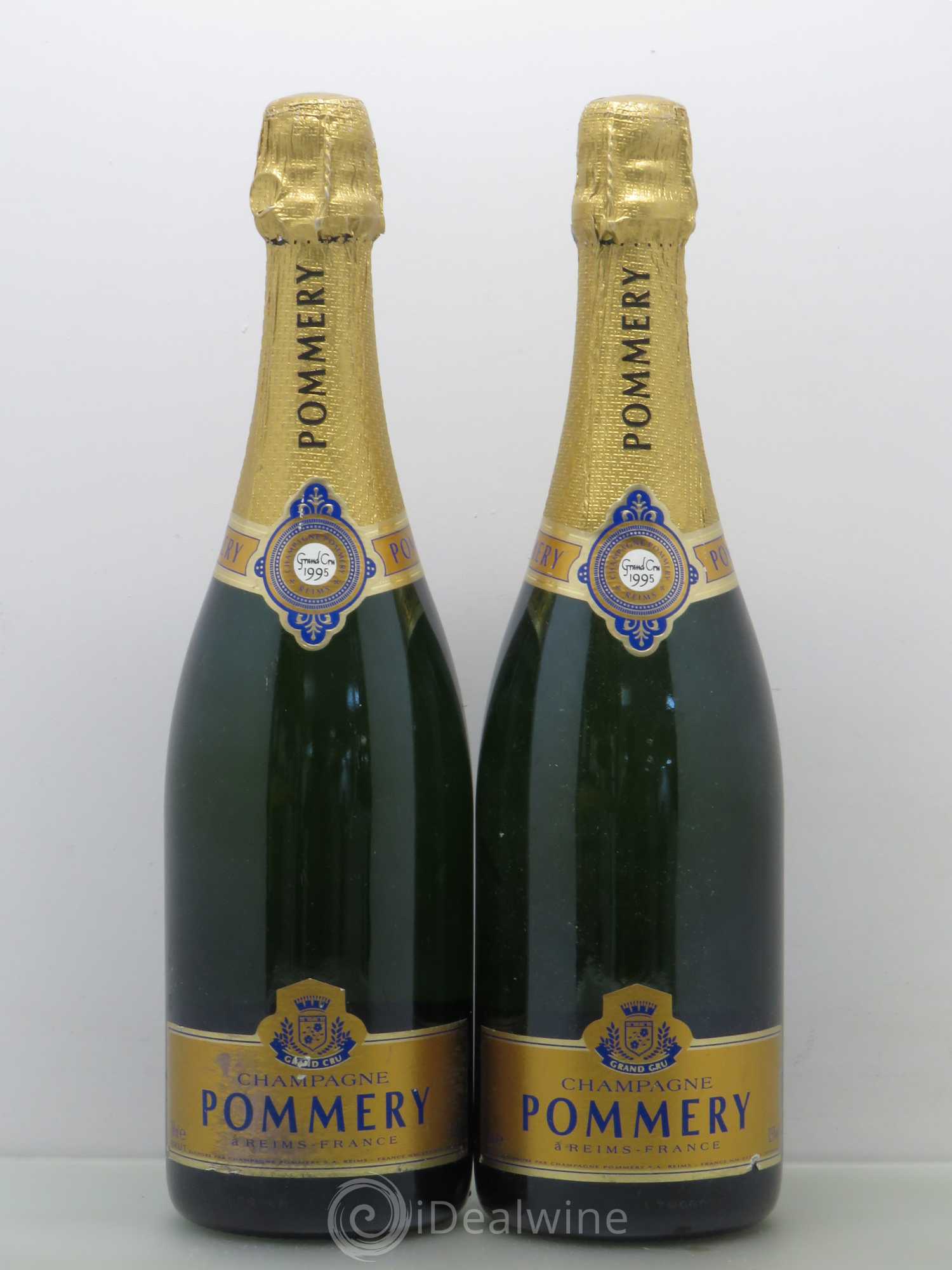Brut Pommery 1995 - Lot of 2 bottles - 0