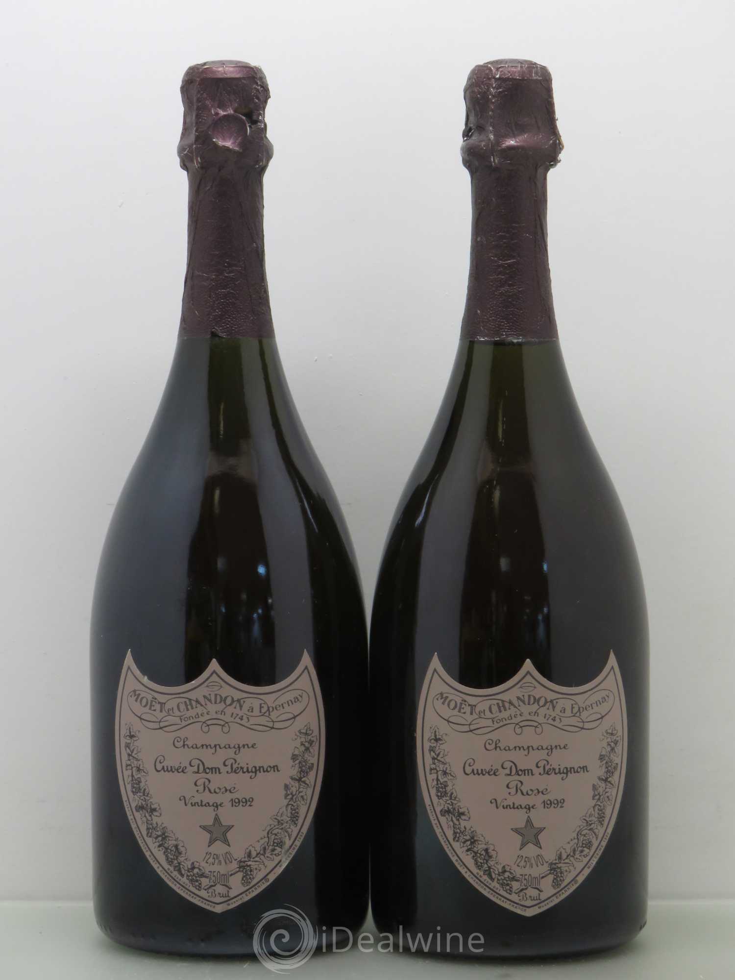 Brut Dom Pérignon 1992 - Lot de 2 bouteilles - 0