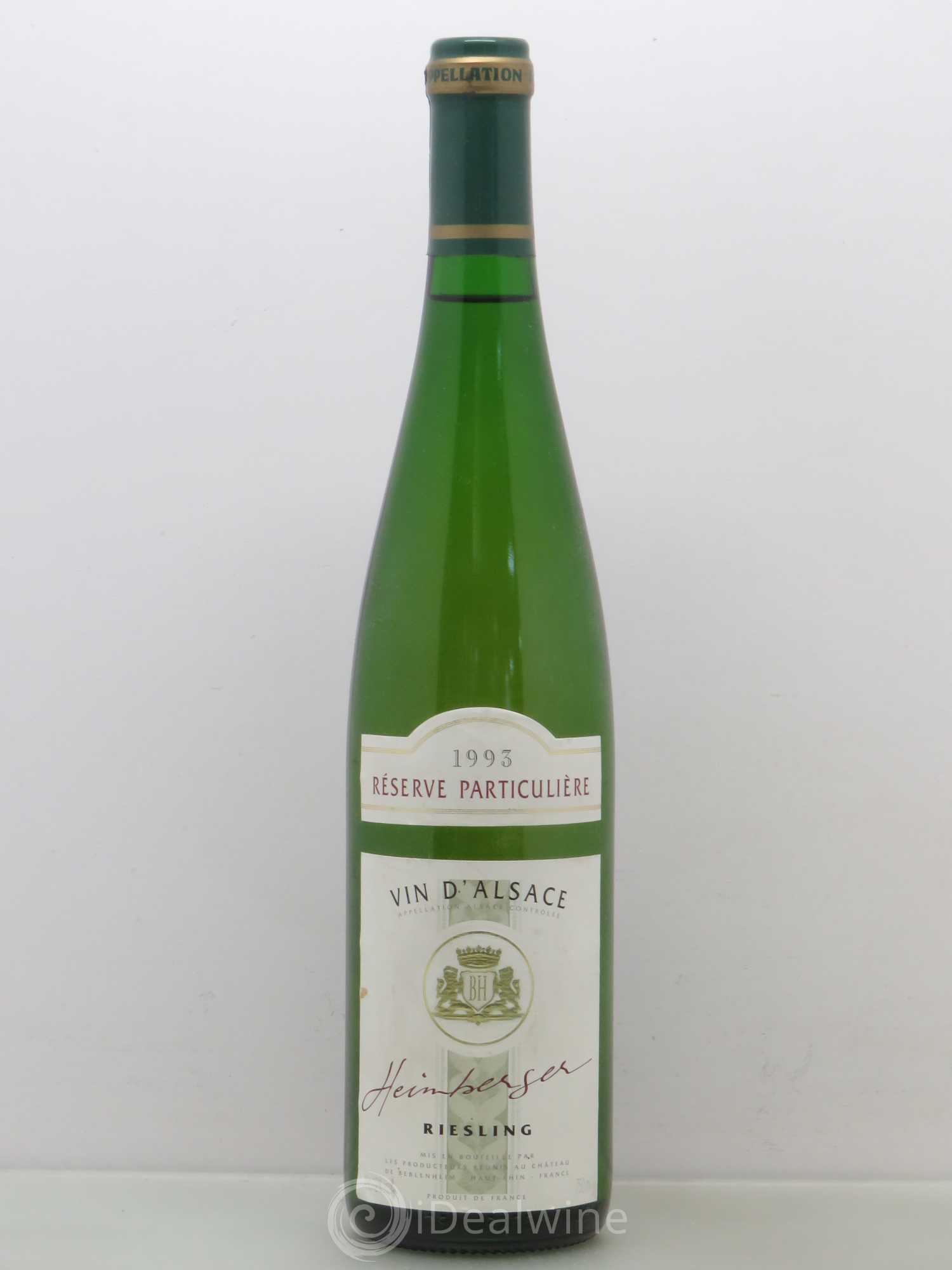 Riesling Reserve Particuliere Heimberger 1993 - Posten von 1 Flasche - 0