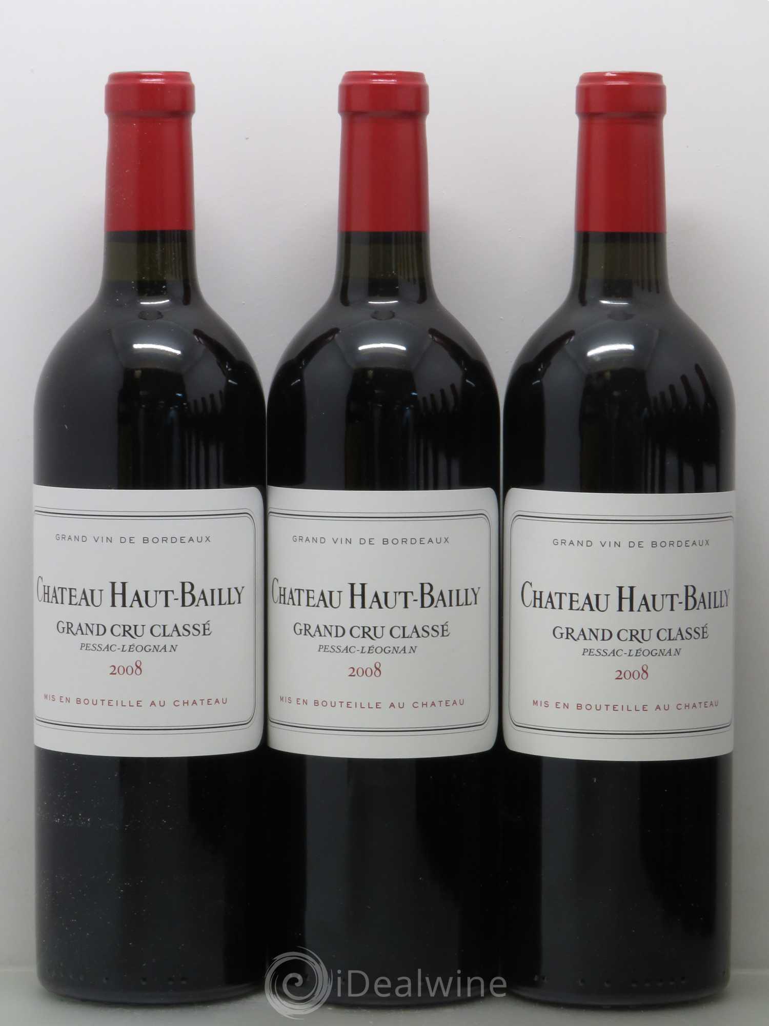 Château Haut-Bailly Cru Classé de Graves 2008 - Lot de 12 bouteilles - 2