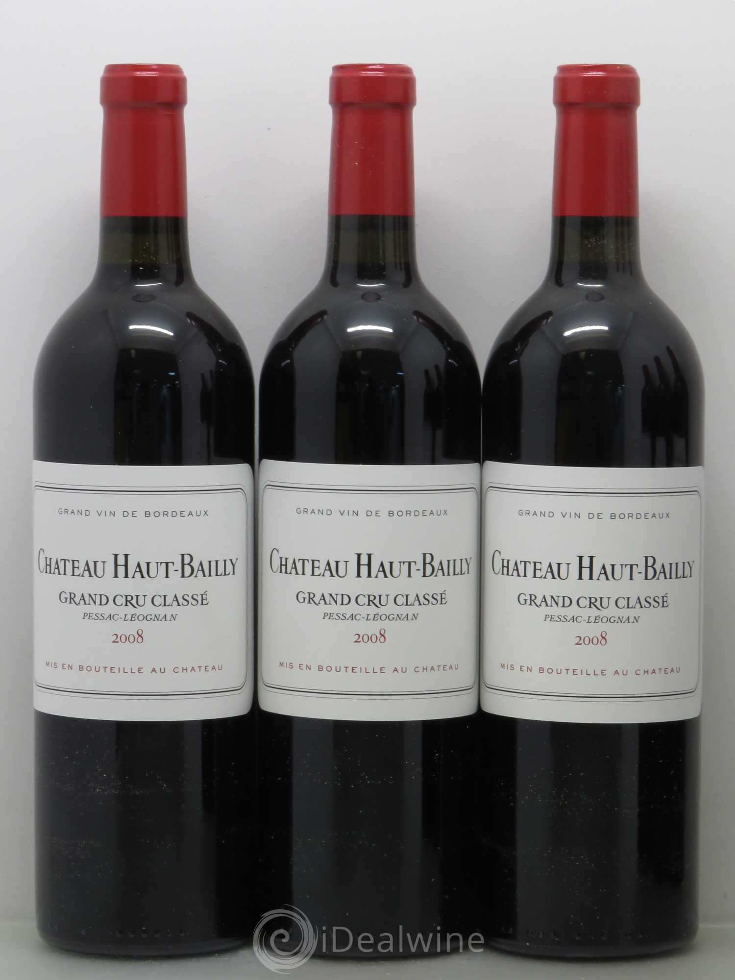 Château Haut-Bailly Cru Classé de Graves 2008 - Lot de 12 bouteilles - 3
