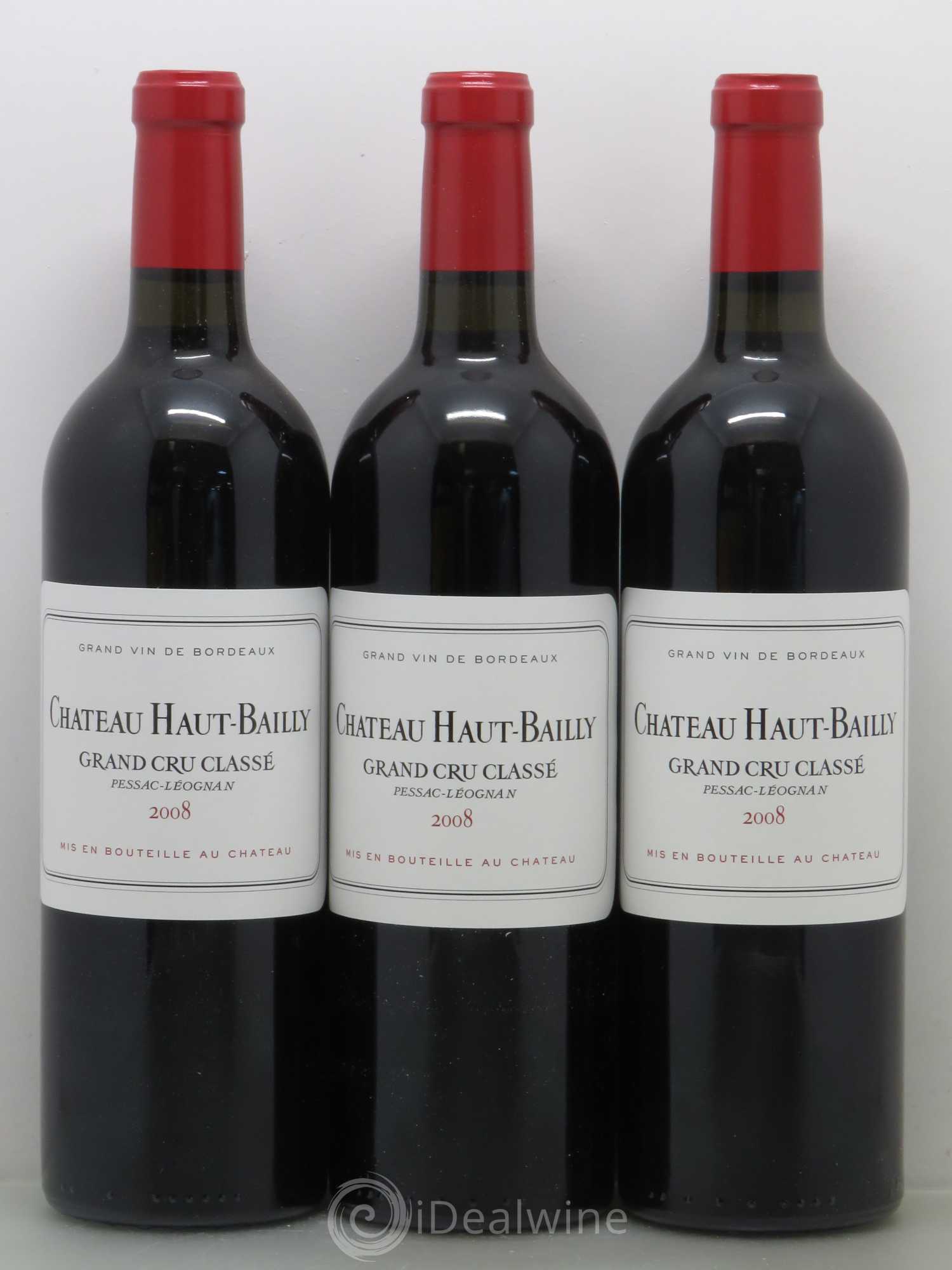 Château Haut-Bailly Cru Classé de Graves 2008 - Lot de 12 bouteilles - 4