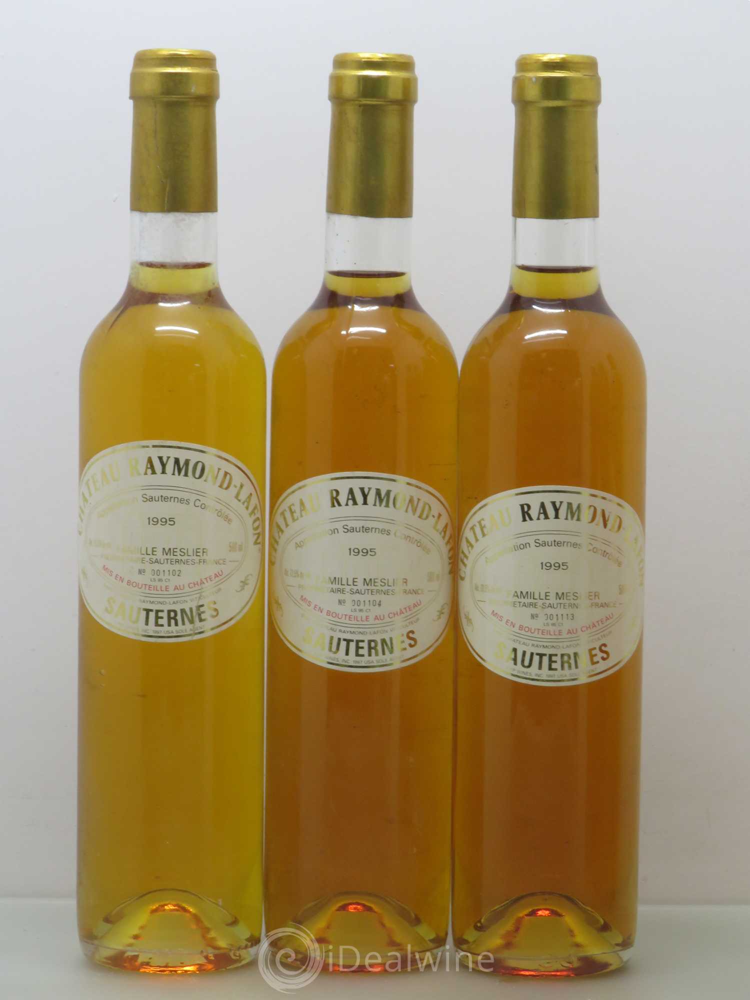 Château Raymond Lafon 1995 - Lotto di 6 bottiglie - 2