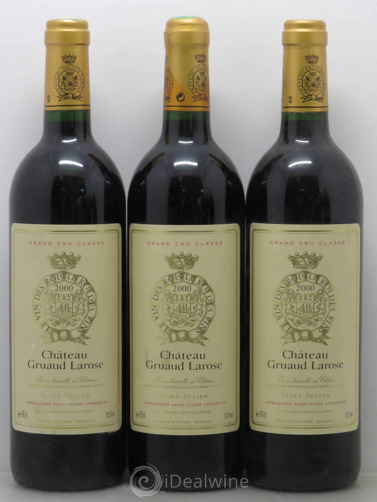 Château Gruaud Larose 2ème Grand Cru Classé 2000 - Lot de 6 bouteilles - 1