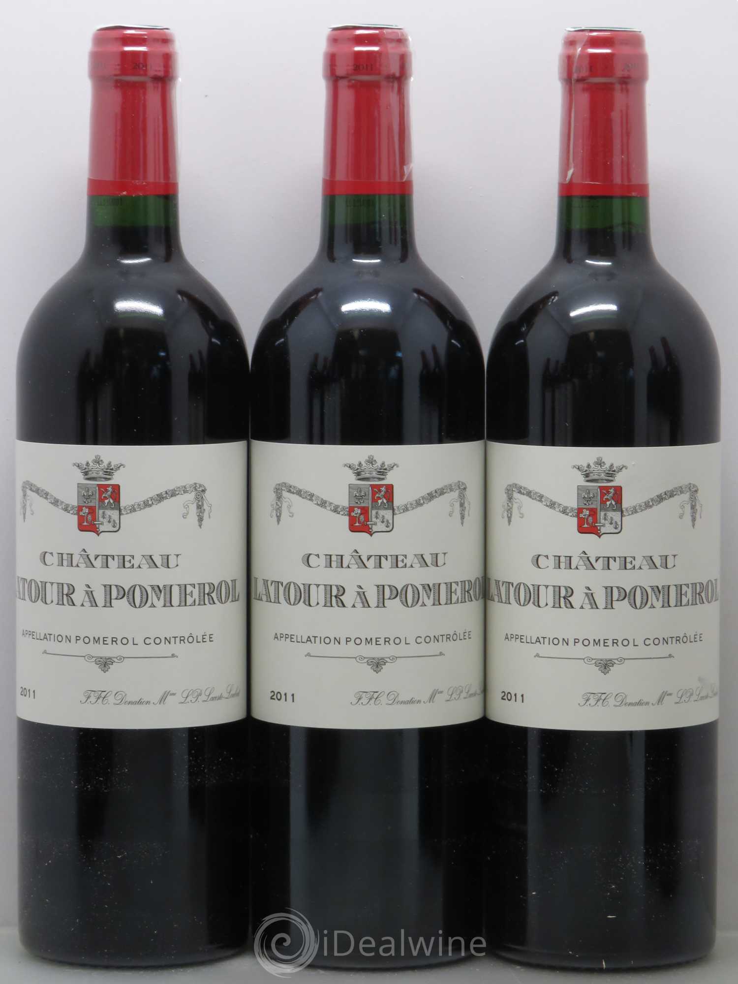 Château Latour à Pomerol 2011 - Lot of 12 bottles - 2