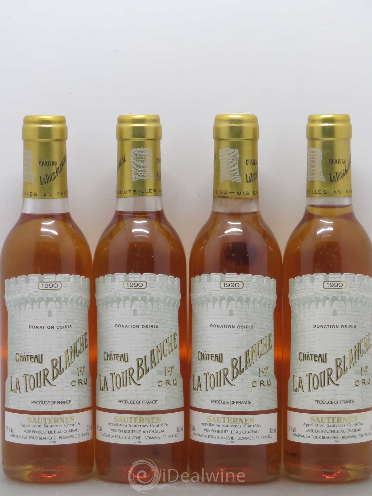 Château la Tour Blanche 1er Grand Cru Classé 1990 - Posten von 12 Demi-Flaschen - 3