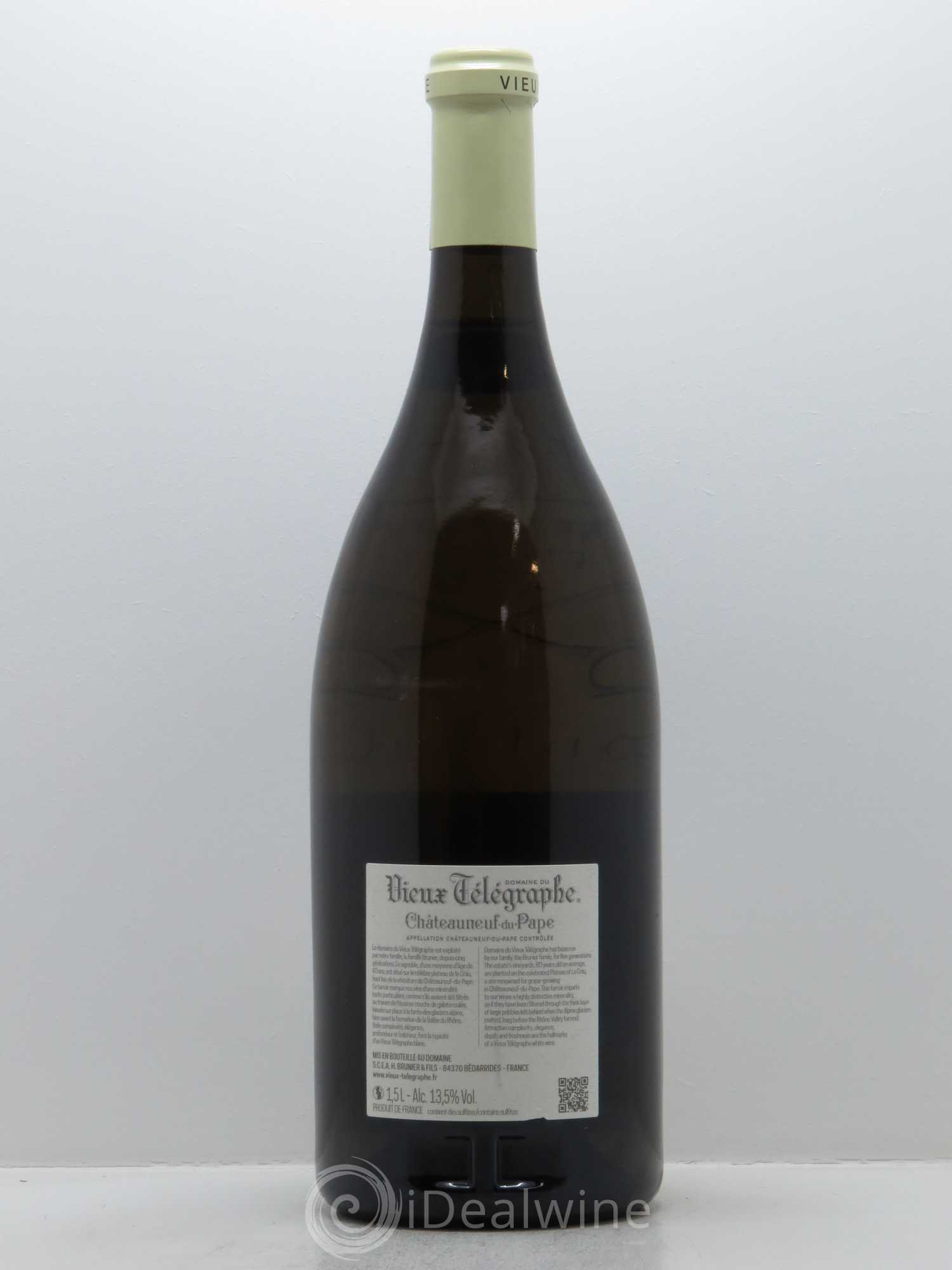 Châteauneuf-du-Pape Vieux Télégraphe (Domaine du) Vignobles Brunier 2016 - Lot de 1 magnum - 1