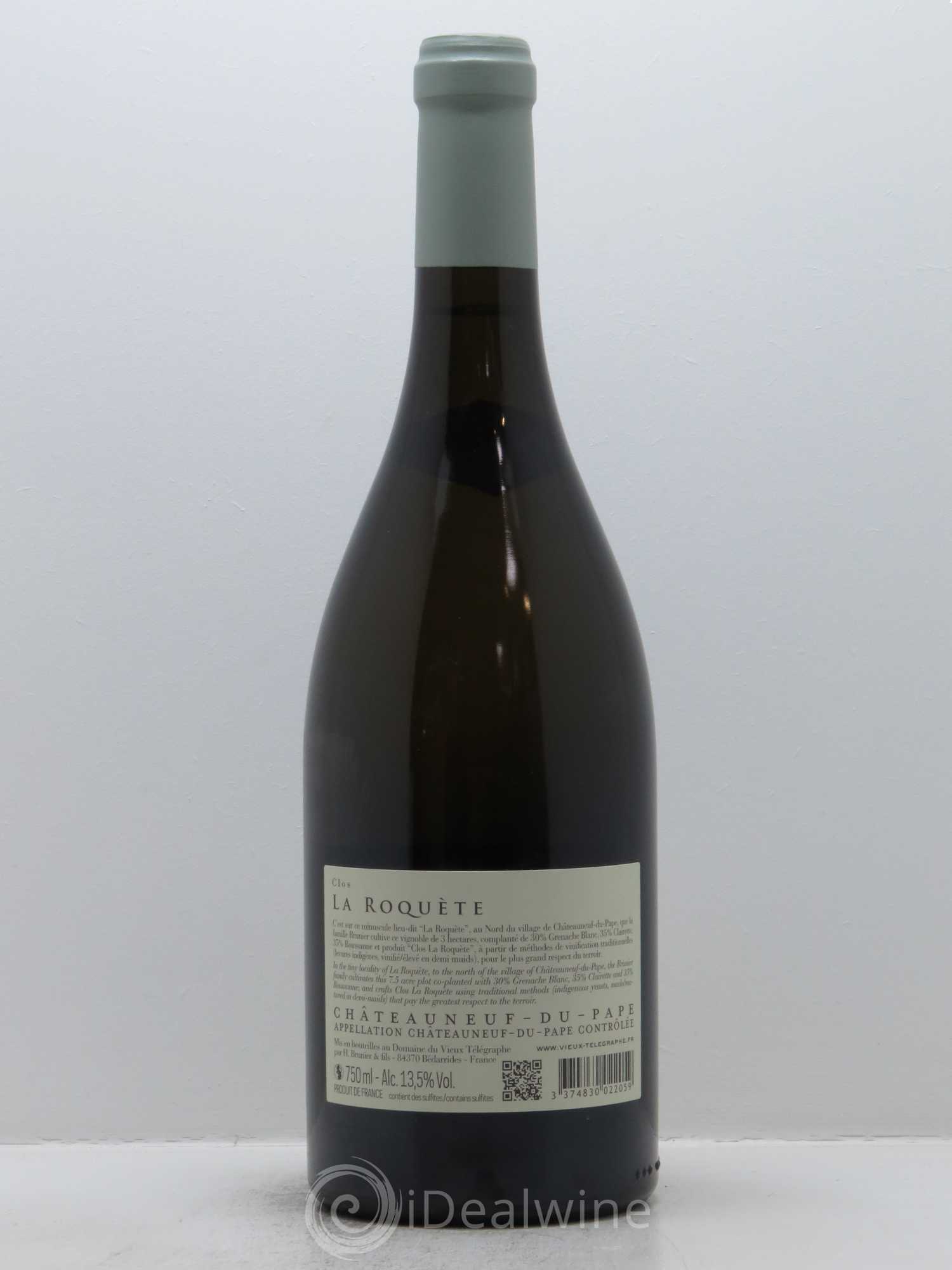 Châteauneuf-du-Pape La Roquète - Anciennement La Roquette (Domaine de) Clos de La Roquète Vignobles Brunier 2016 - Posten von 1 Flasche - 1