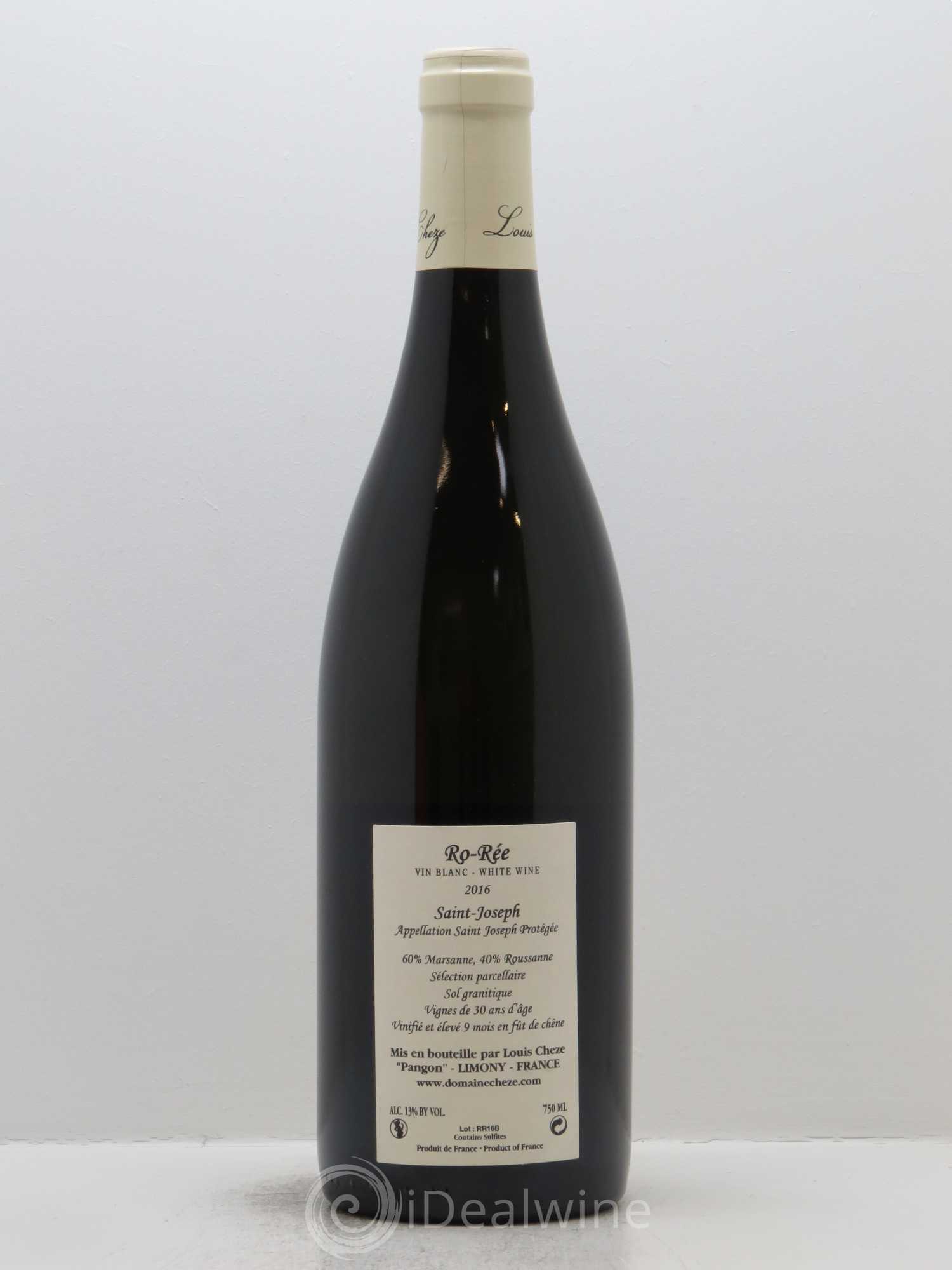 Saint-Joseph Ro-Rée Louis Cheze (Domaine) 2016 - Posten von 1 Flasche - 1