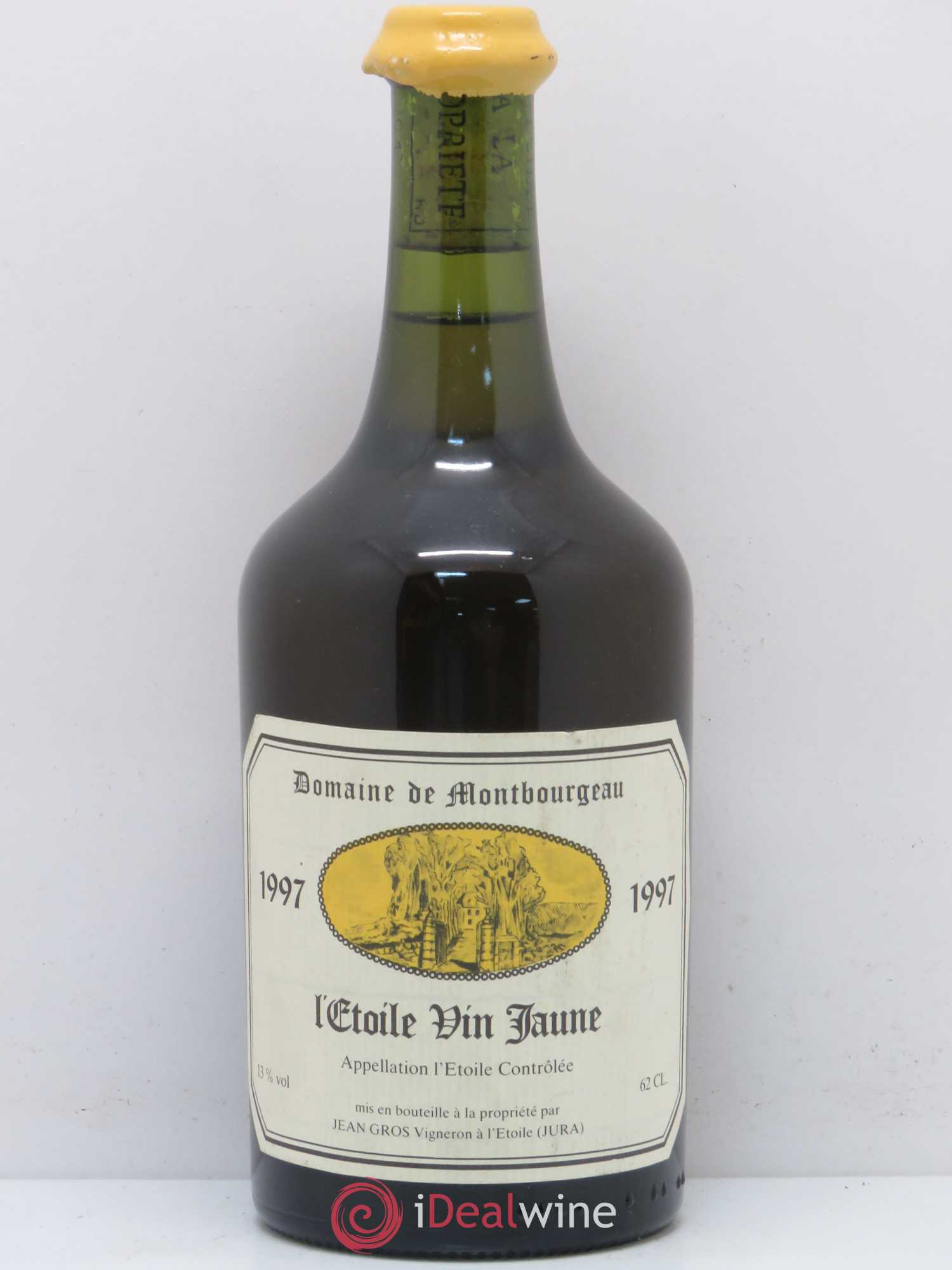Arbois Vin Jaune Jean Gros Domaine de Montbourgeau 1997 - Lotto di 1 bottiglia - 0
