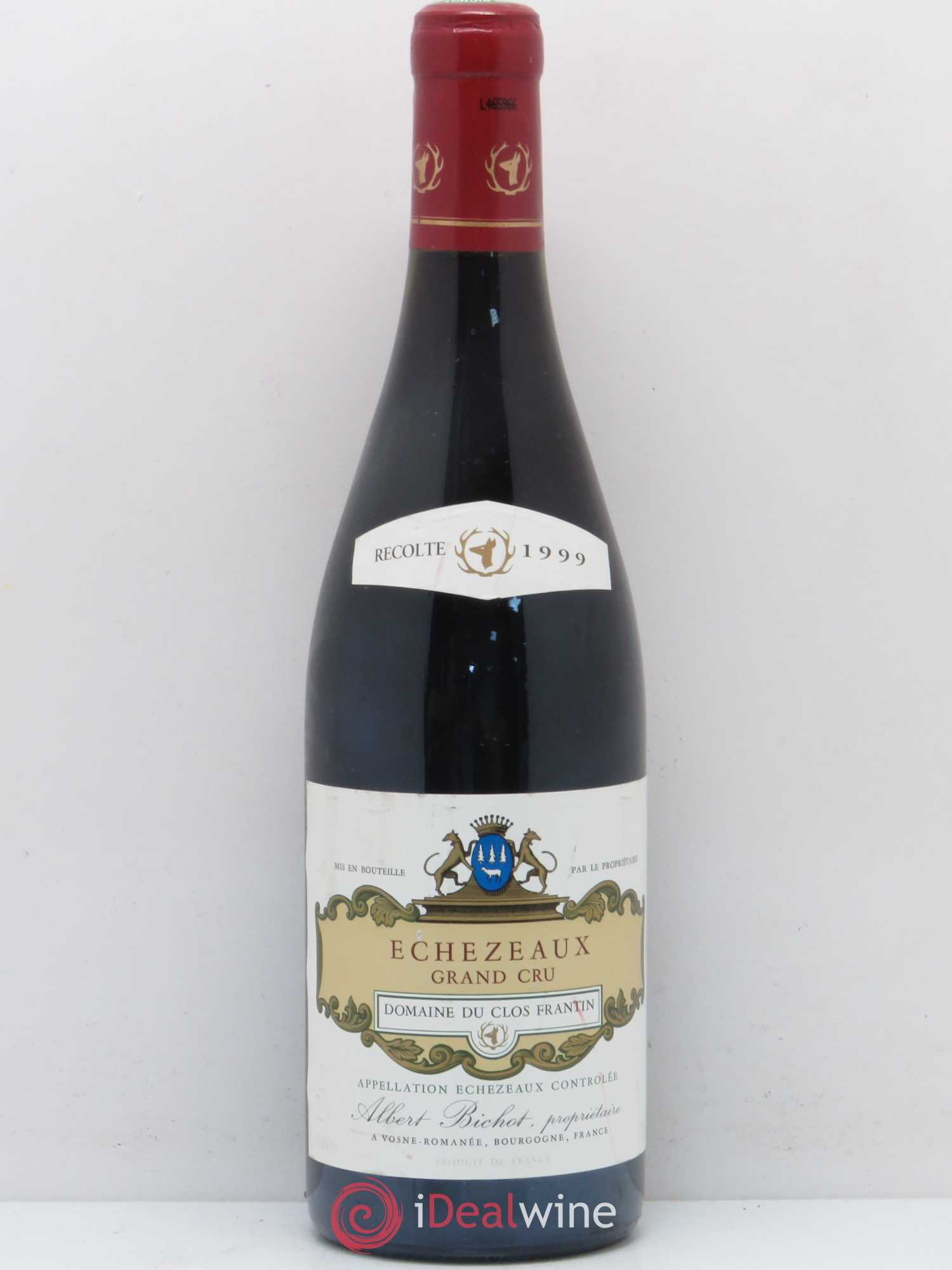 Echezeaux Grand Cru Clos Frantin - Albert Bichot 1999 - Lot de 1 bouteille - 0