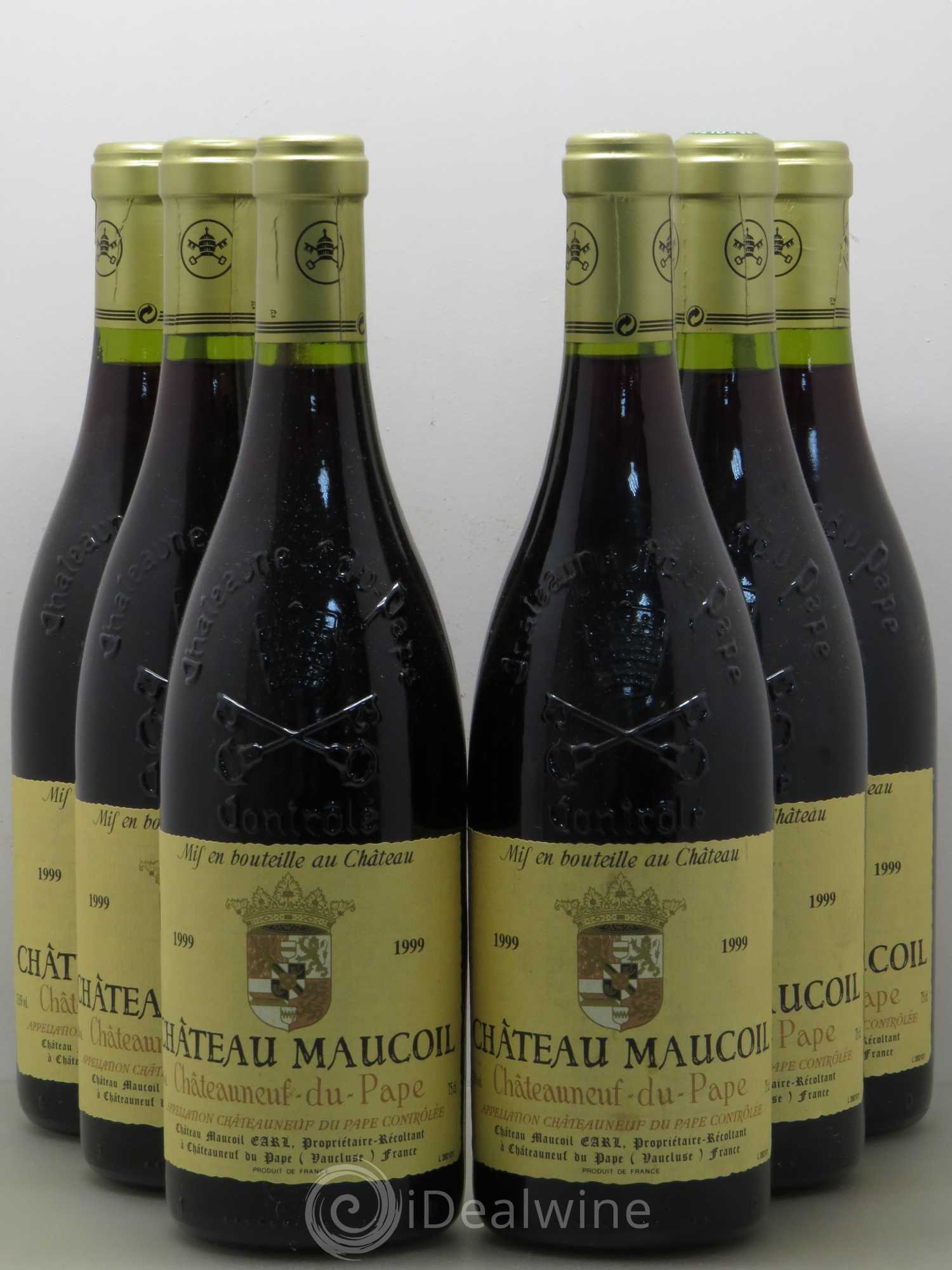 Châteauneuf-du-Pape Château Maucoil (sans prix de réserve) 1999 - Posten von 6 Flaschen - 0