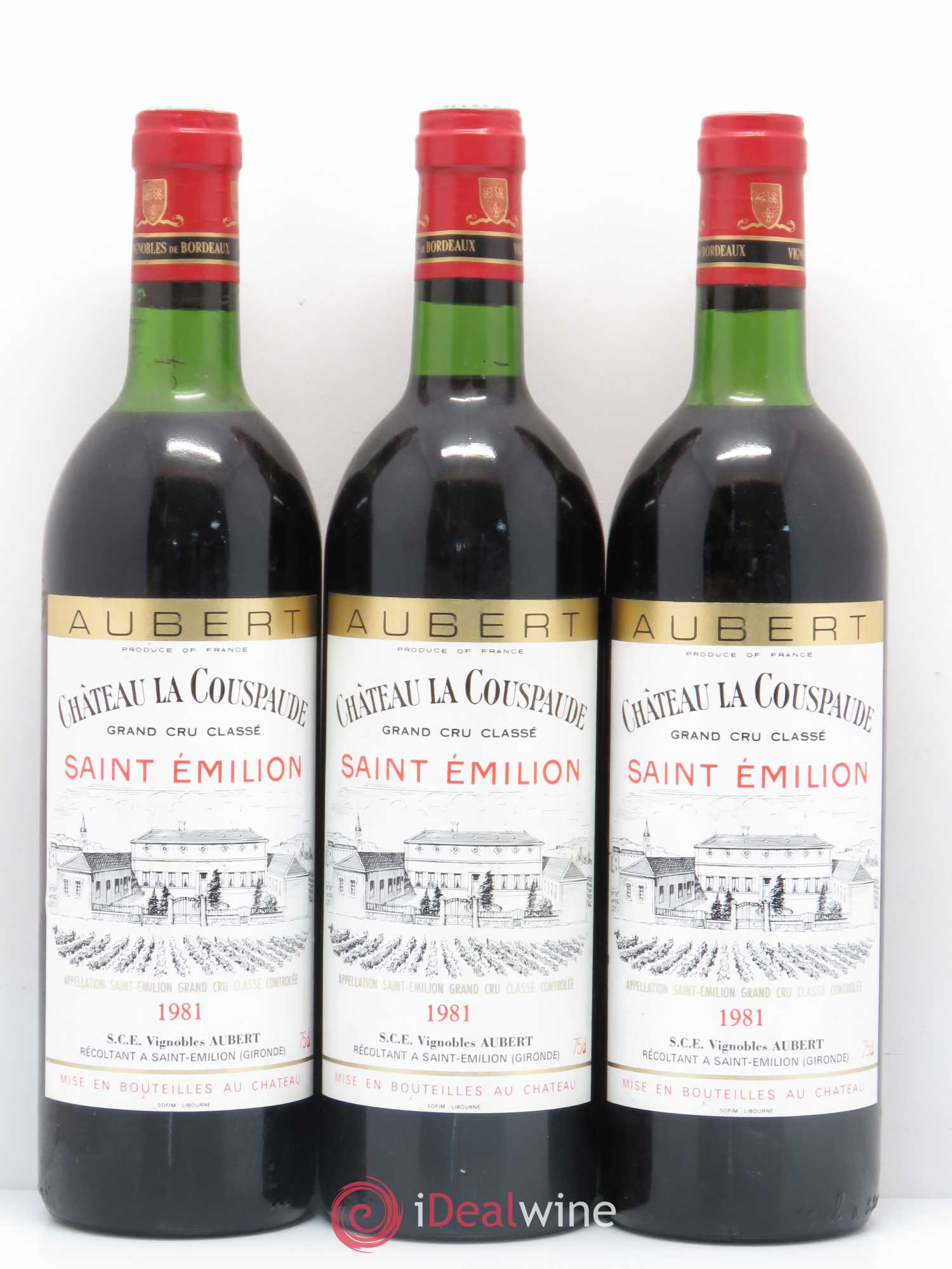 Château la Couspaude Grand Cru Classé 1981 - Lot de 12 bouteilles - 3