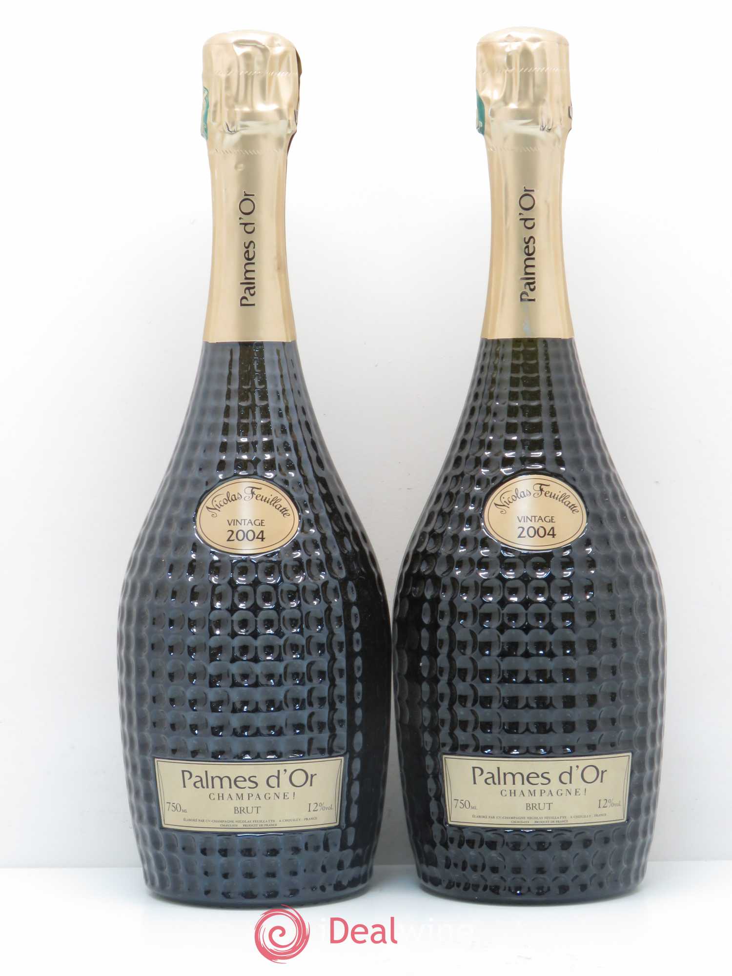 Champagne Nicolas Feuillatte Palmes d'Or 2004 - Lot de 2 bouteilles - 0