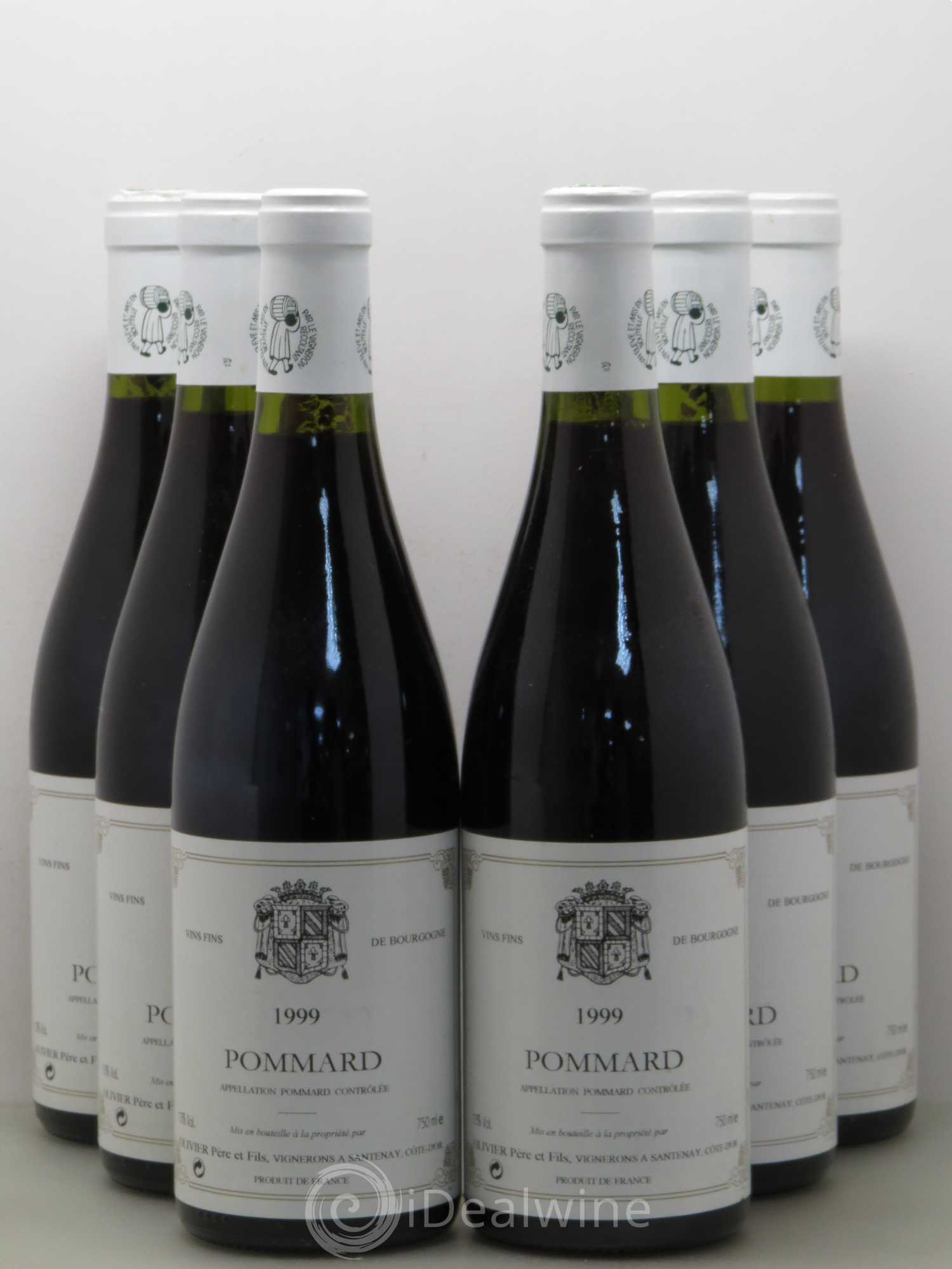 Pommard Olivier père et fils (sans prix de réserve) 1999 - Posten von 6 Flaschen - 0