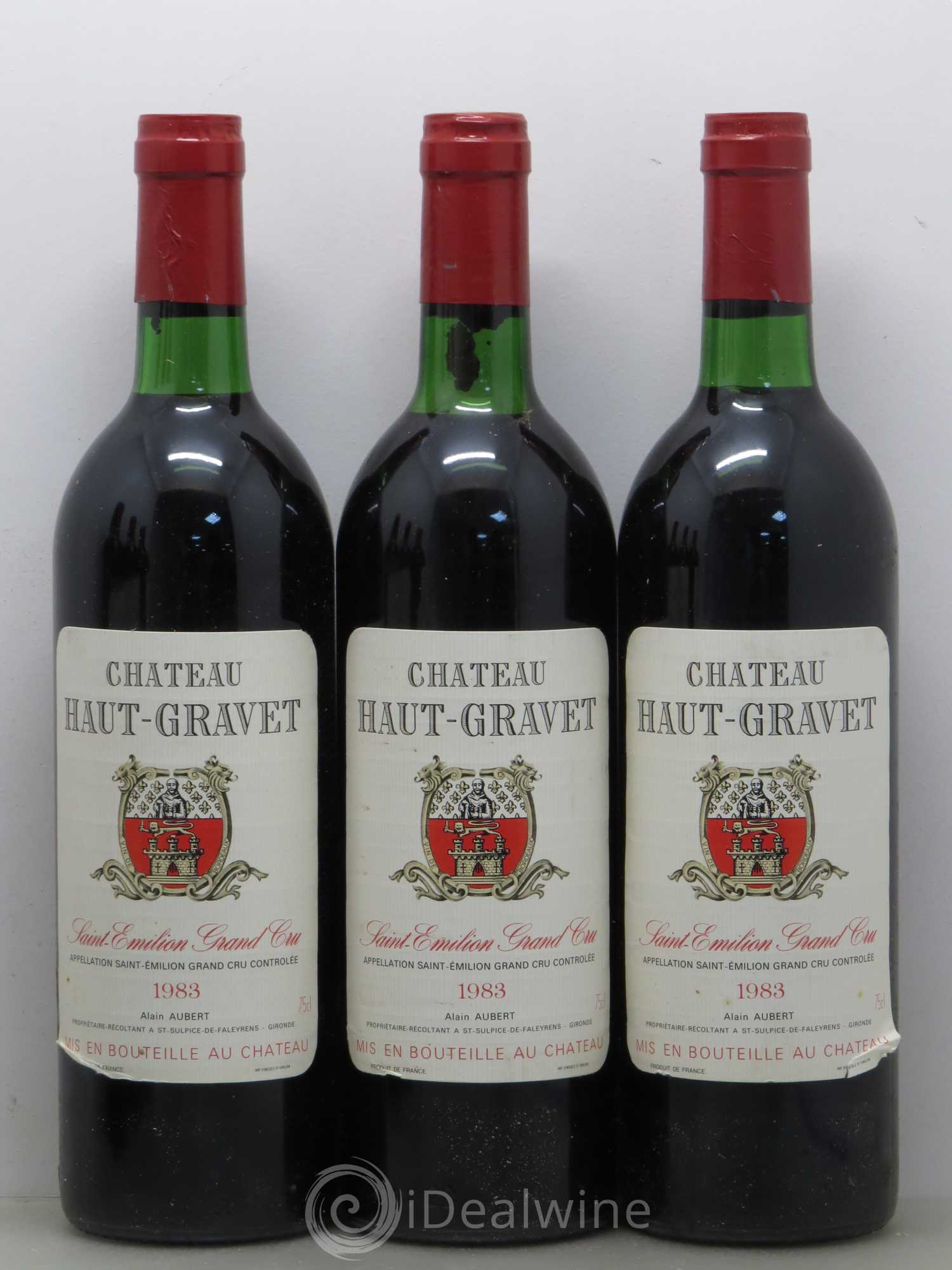 Saint-Émilion Château Haut-Gravet (sans prix de réserve) 1983 - Posten von 6 Flaschen - 1