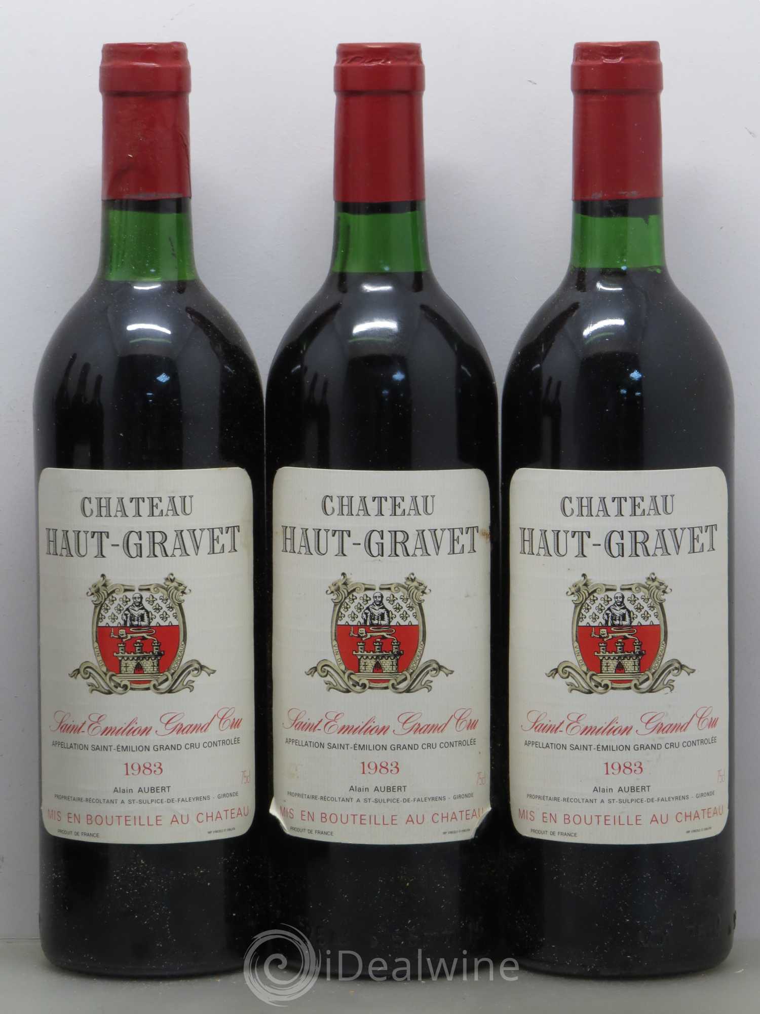 Saint-Émilion Château Haut-Gravet (sans prix de réserve) 1983 - Posten von 6 Flaschen - 1