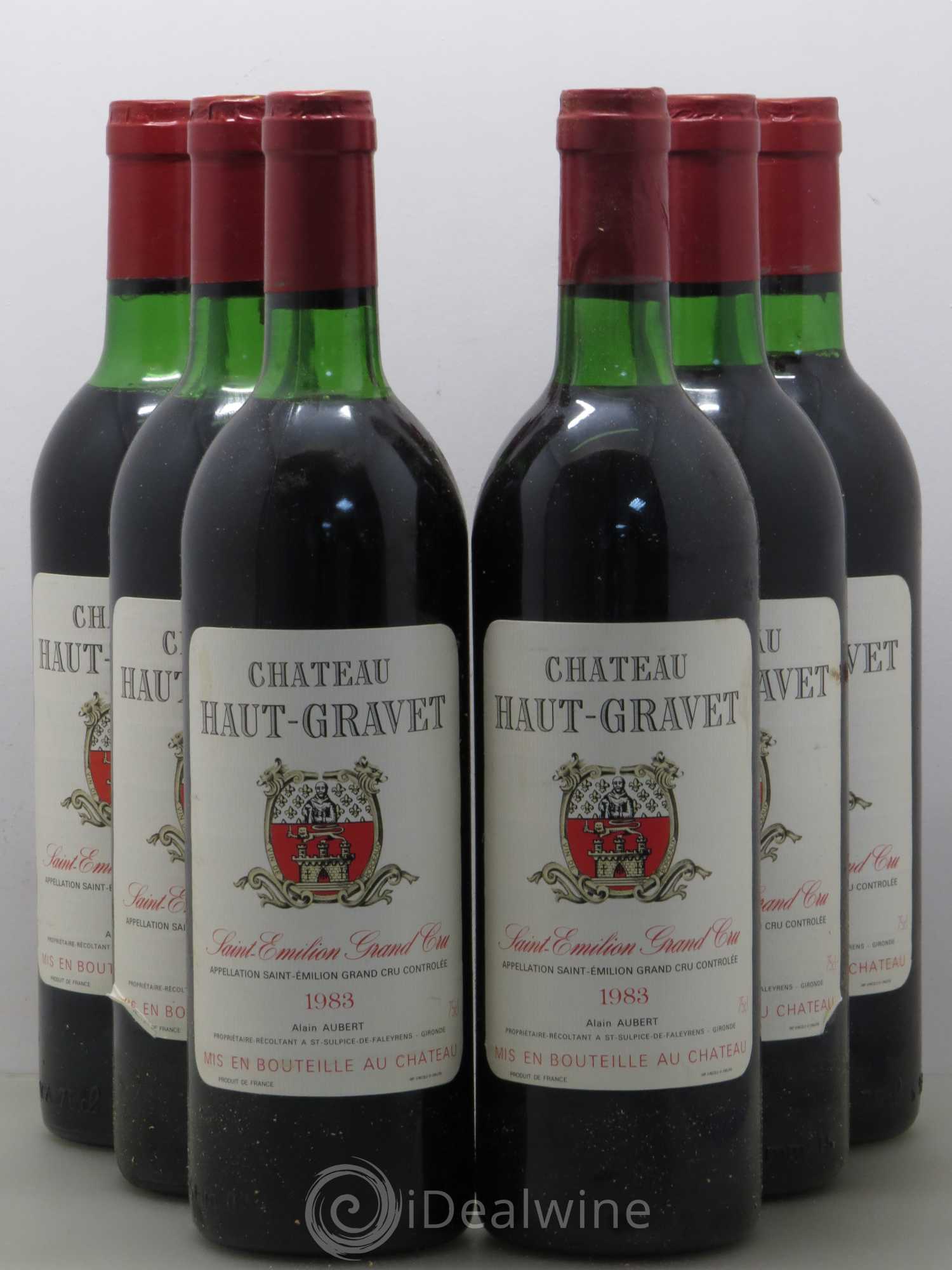 Saint-Émilion Château Haut-Gravet (sans prix de réserve) 1983 - Posten von 6 Flaschen - 0