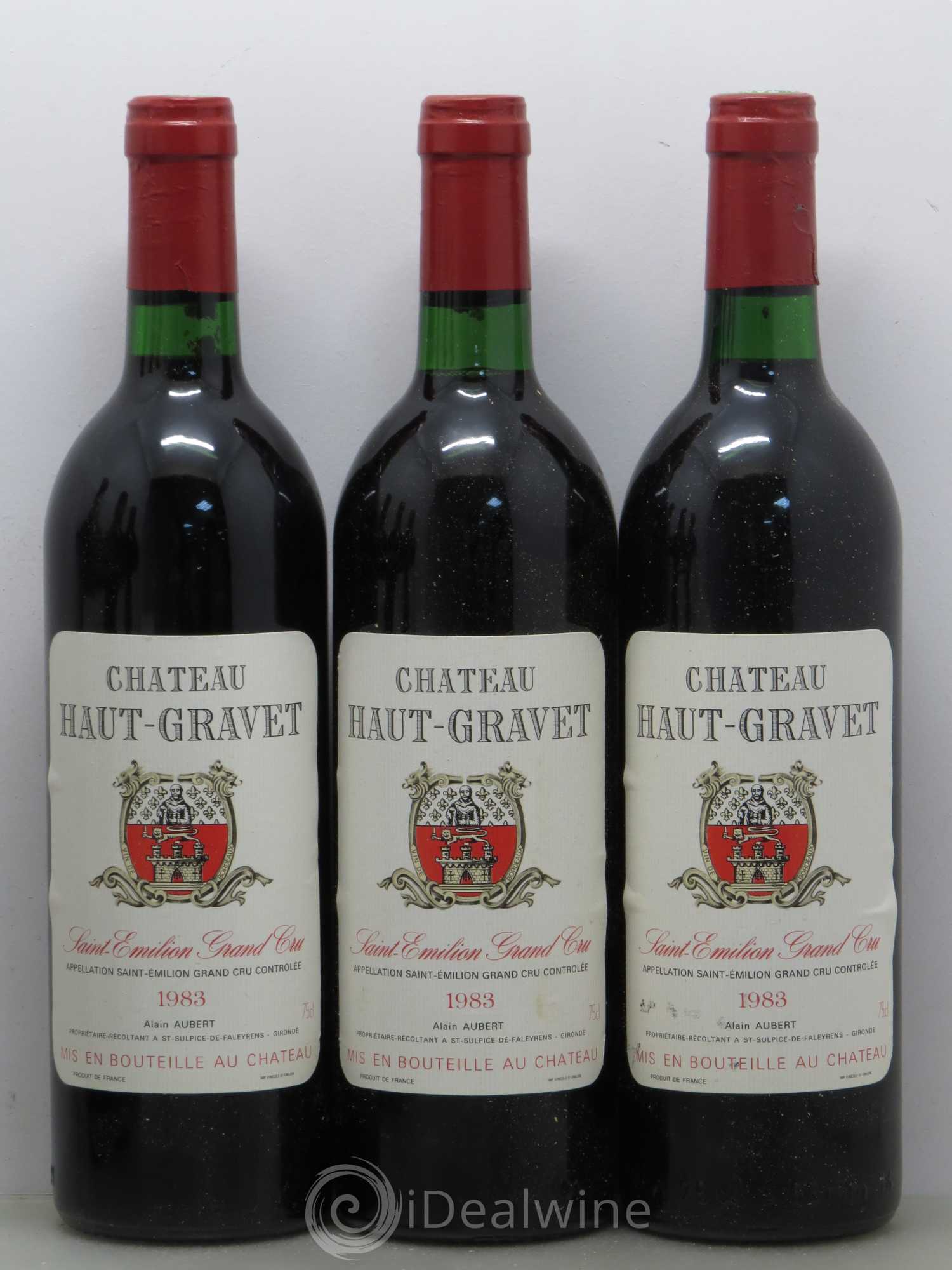 Saint-Émilion Château Haut-Gravet (sans prix de réserve) 1983 - Posten von 6 Flaschen - 1
