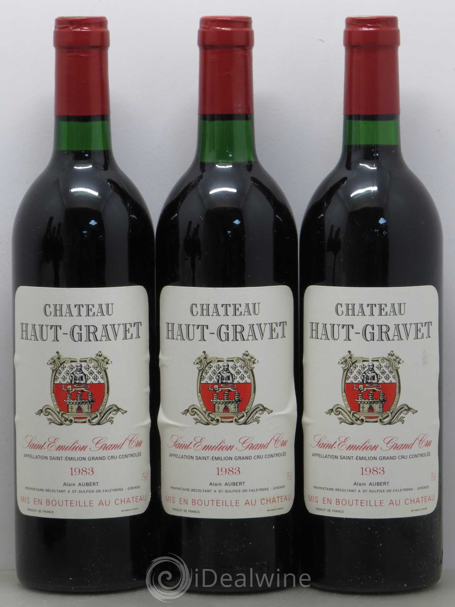 Saint-Émilion Château Haut-Gravet (sans prix de réserve) 1983 - Posten von 6 Flaschen - 1