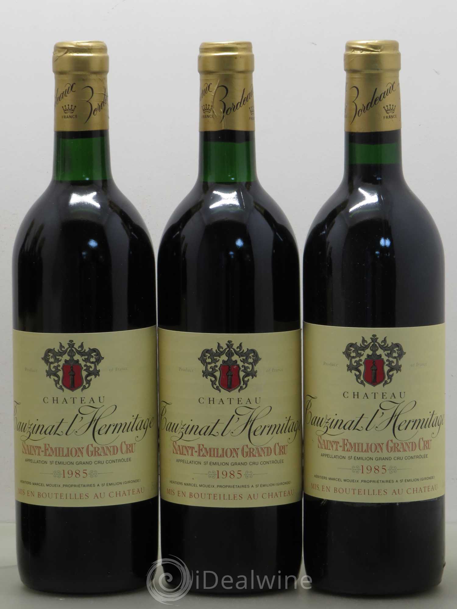 Château Tauzinat-l'Hermitage  (sans prix de réserve) 1985 - Lot de 6 bouteilles - 1