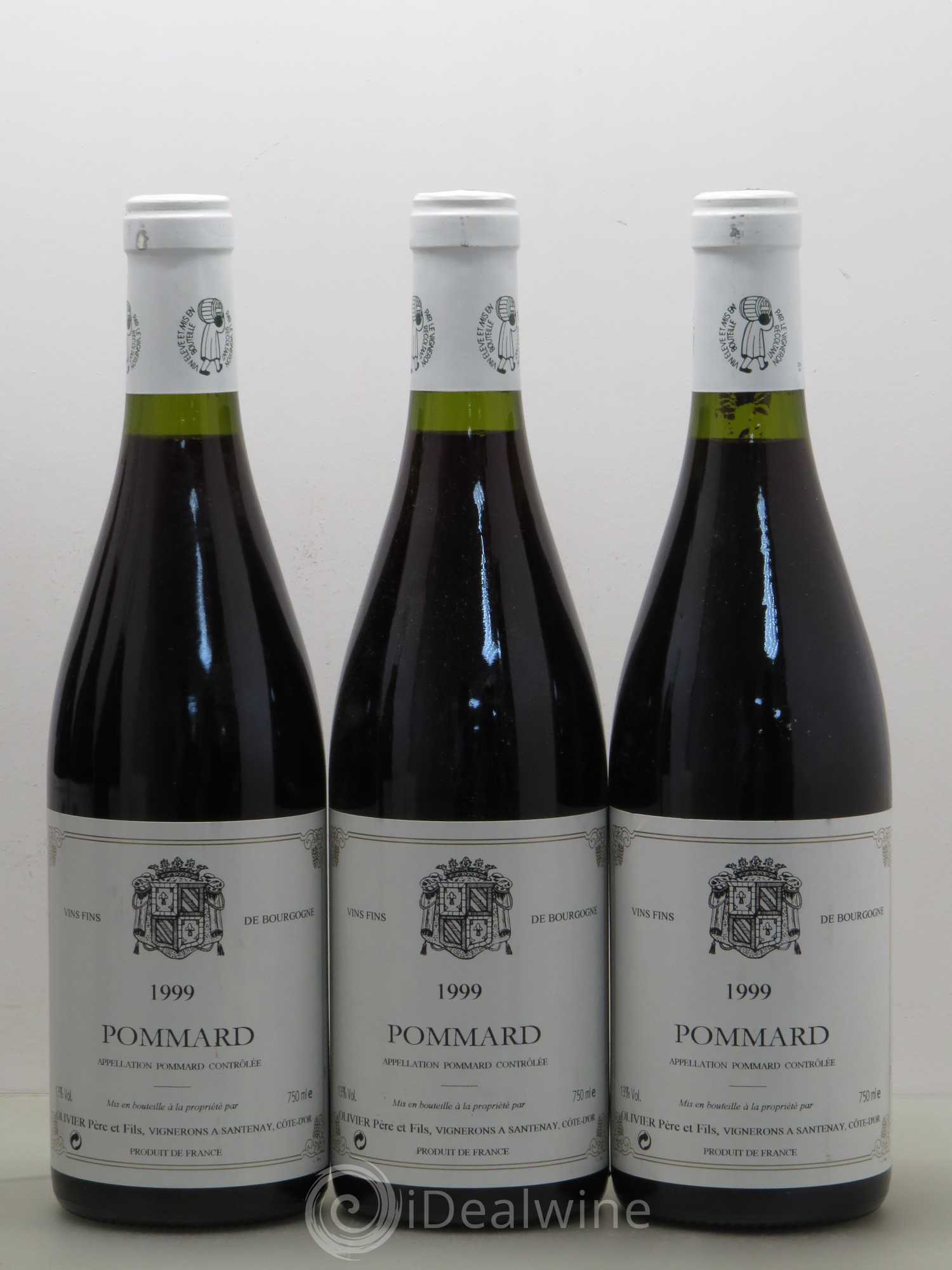 Pommard Olivier Père et Fils (sans prix de réserve) 1999 - Posten von 6 Flaschen - 1