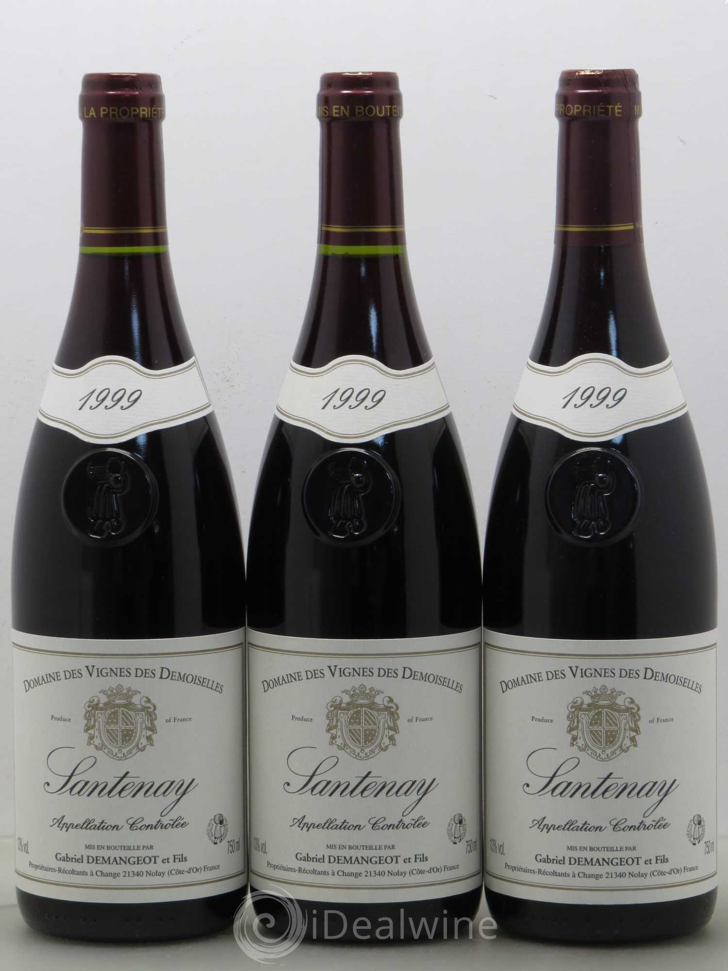 Santenay Gabriel Damangeot et fils Domaine des Vignes des demoiselles (sans prix de réserve) 1999 - Posten von 6 Flaschen - 2