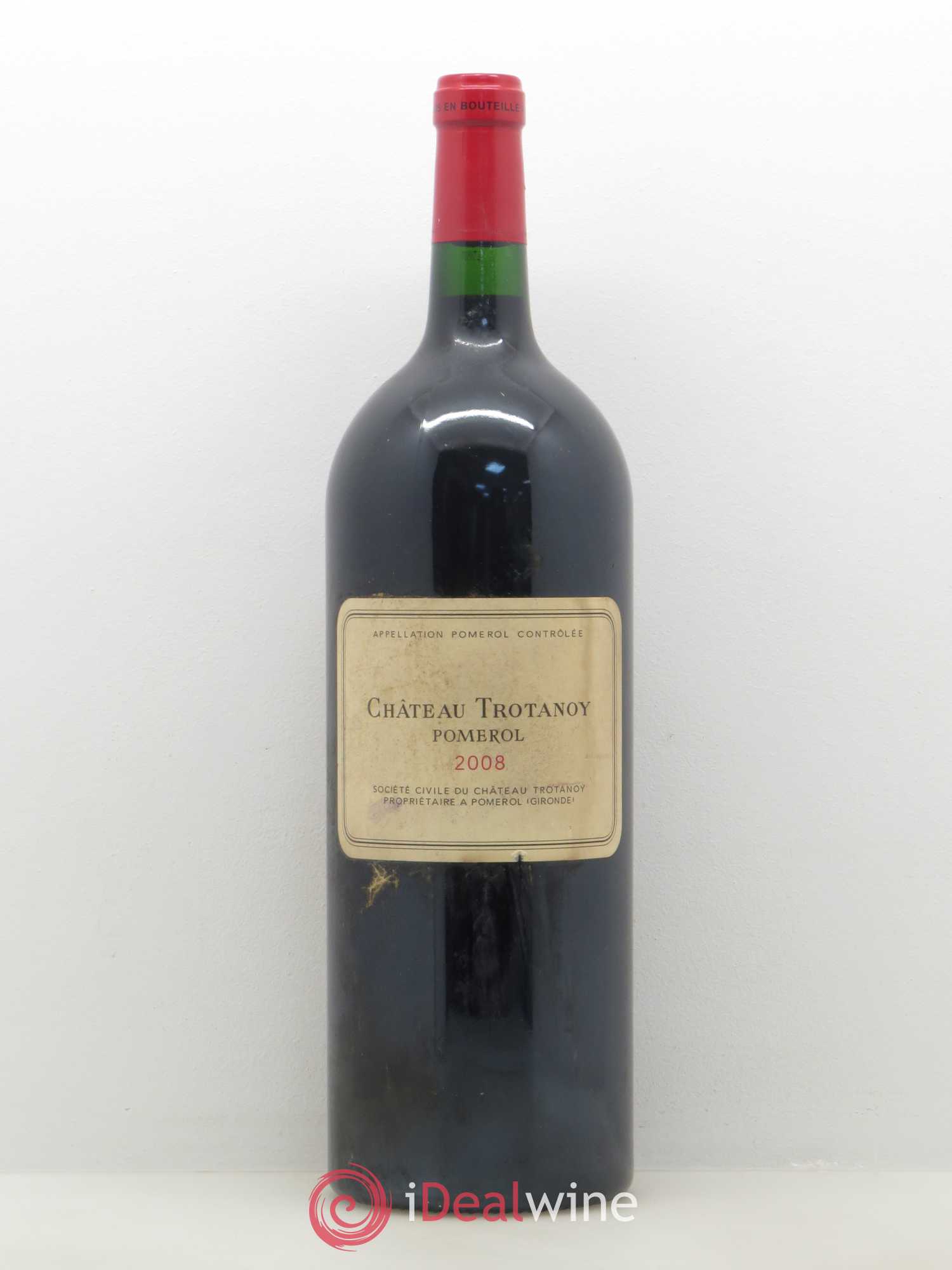 Château Trotanoy 2008 - Lot de 1 magnum - 0
