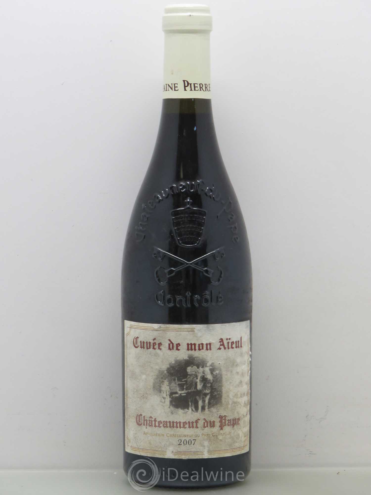 Châteauneuf-du-Pape Cuvée de mon Aïeul Pierre Usseglio & Fils 2007 - Lot de 1 bouteille - 0