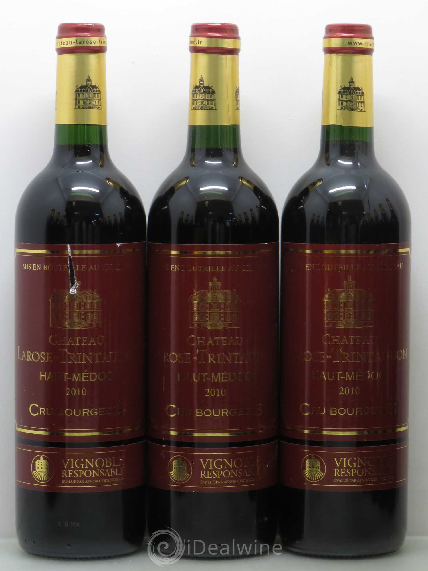 Château Larose Trintaudon Cru Bourgeois 2010 - Lot de 12 bouteilles - 1