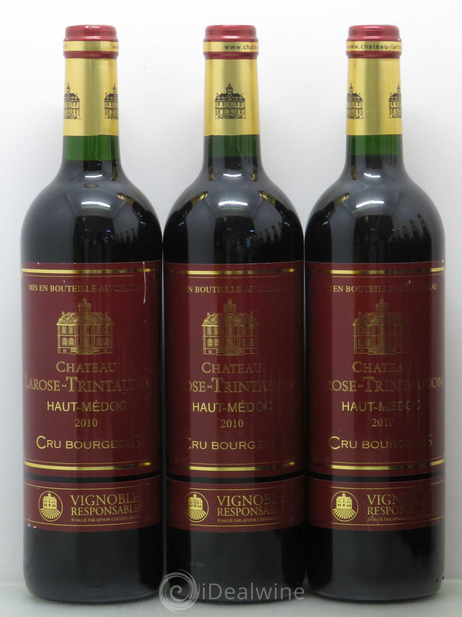 Château Larose Trintaudon Cru Bourgeois 2010 - Lot de 12 bouteilles - 2