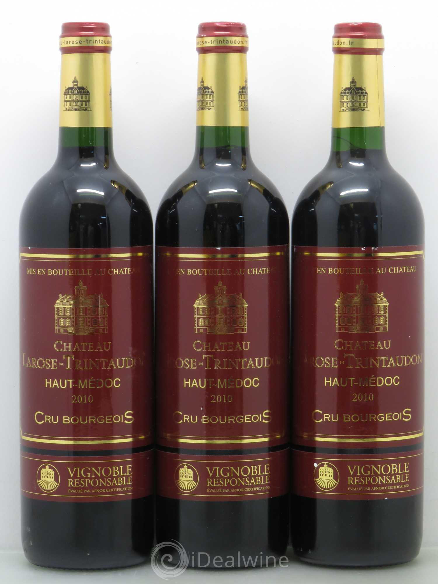 Château Larose Trintaudon Cru Bourgeois 2010 - Lot de 12 bouteilles - 4