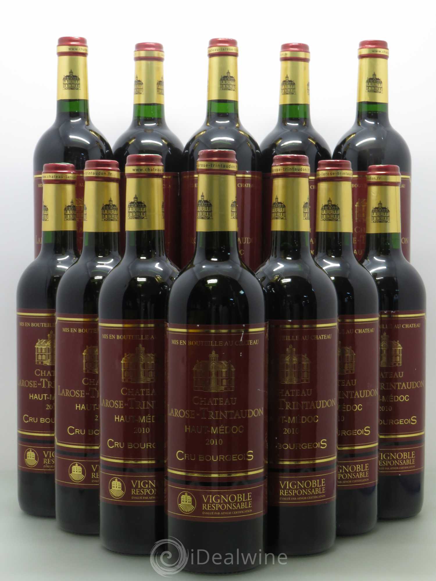 Château Larose Trintaudon Cru Bourgeois 2010 - Lot de 12 bouteilles - 0